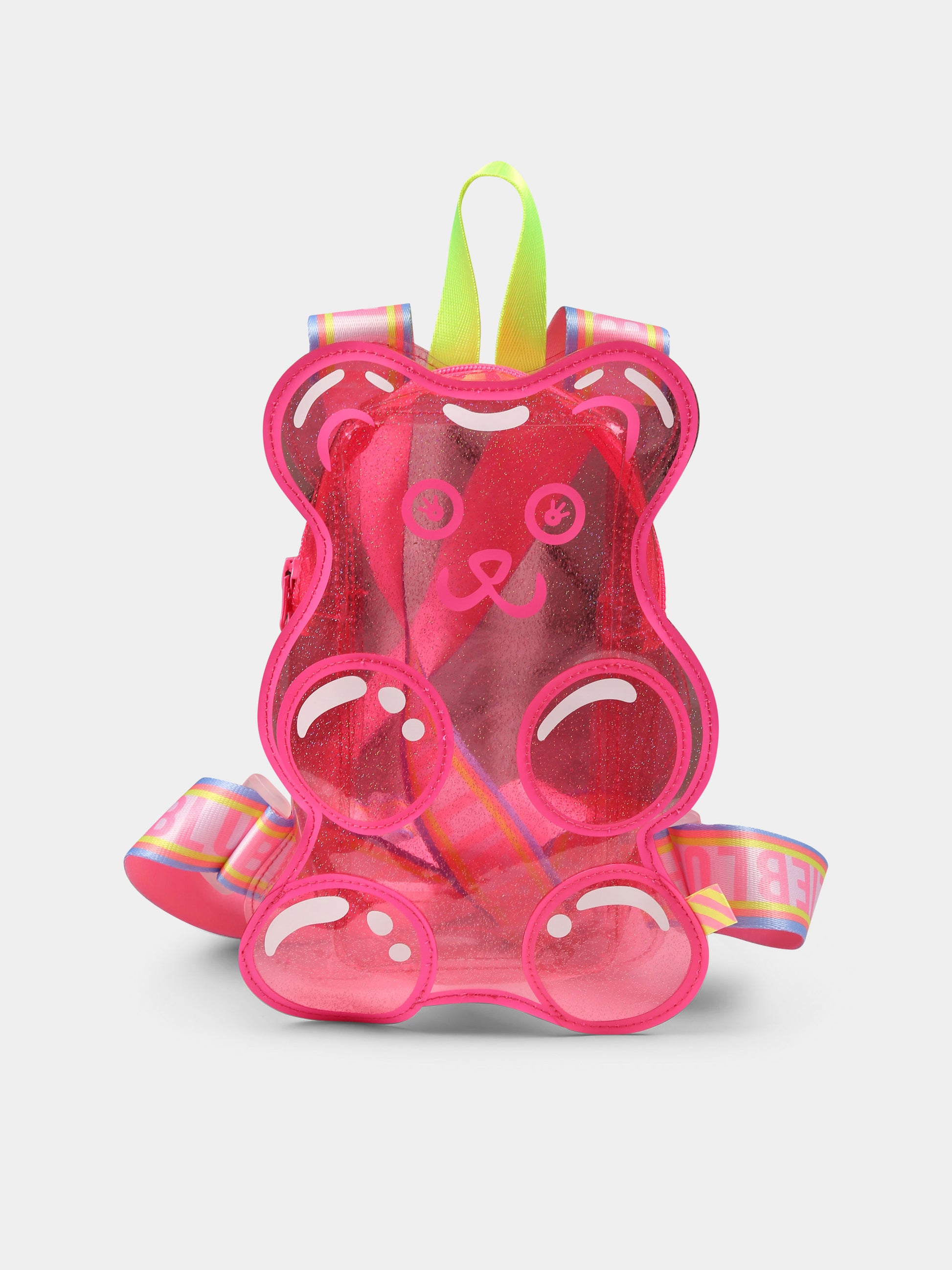 Zaino fucsia per bambina con orsetto,Billieblush,U20770 47A