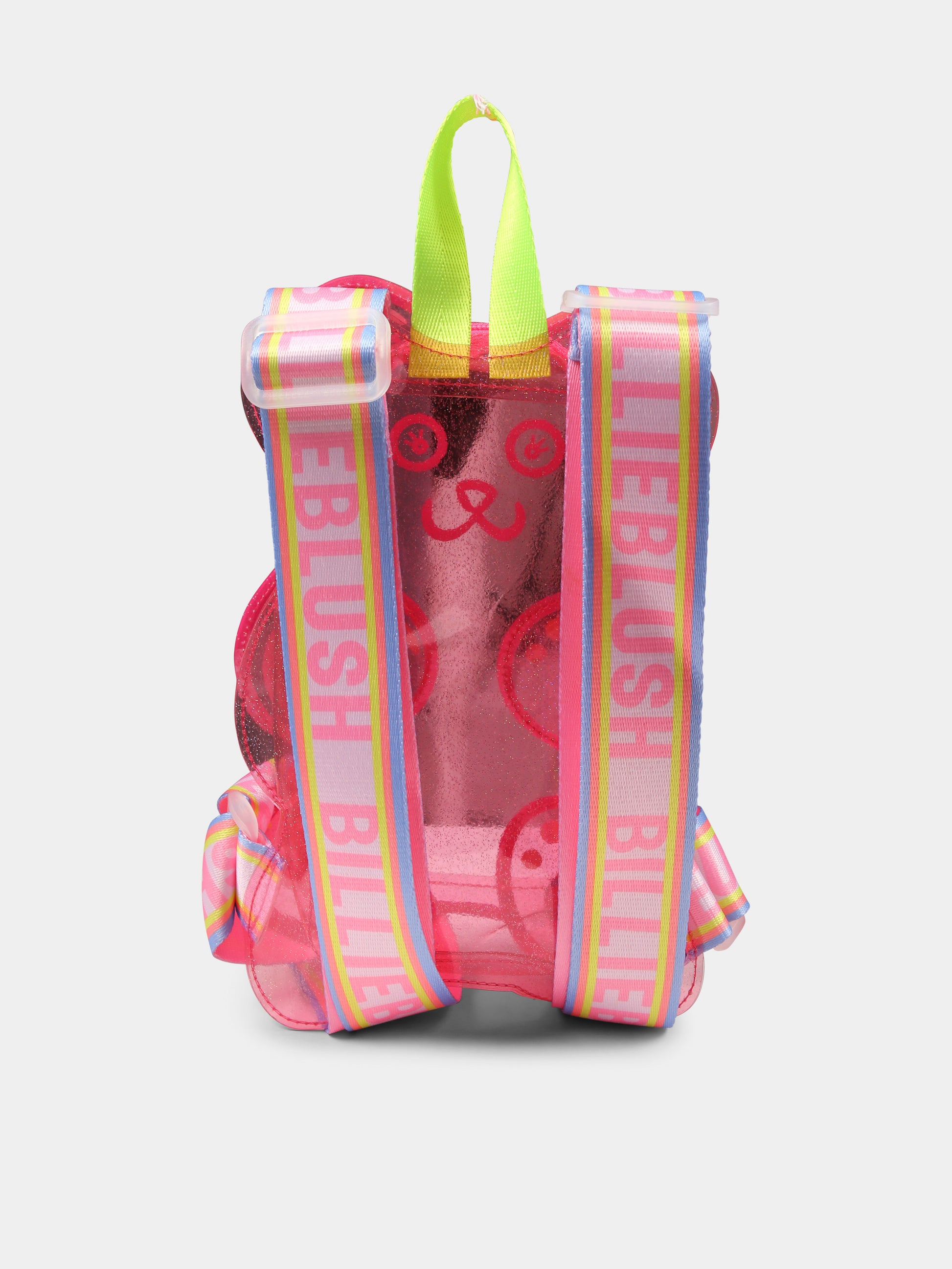 Zaino fucsia per bambina con orsetto,Billieblush,U20770 47A