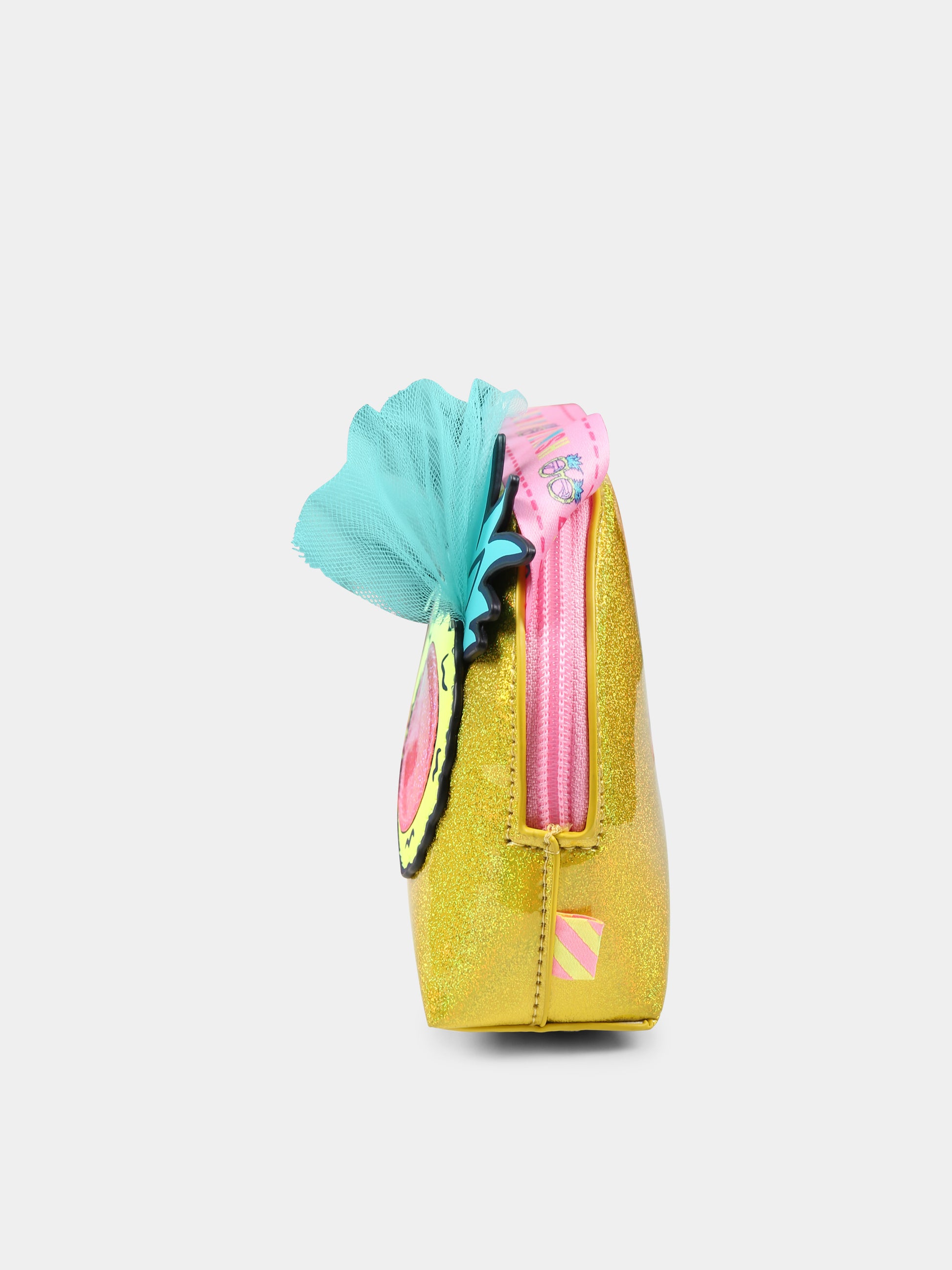 Borsa gialla per bambina con occhiali da sole,Billieblush,U20783 549