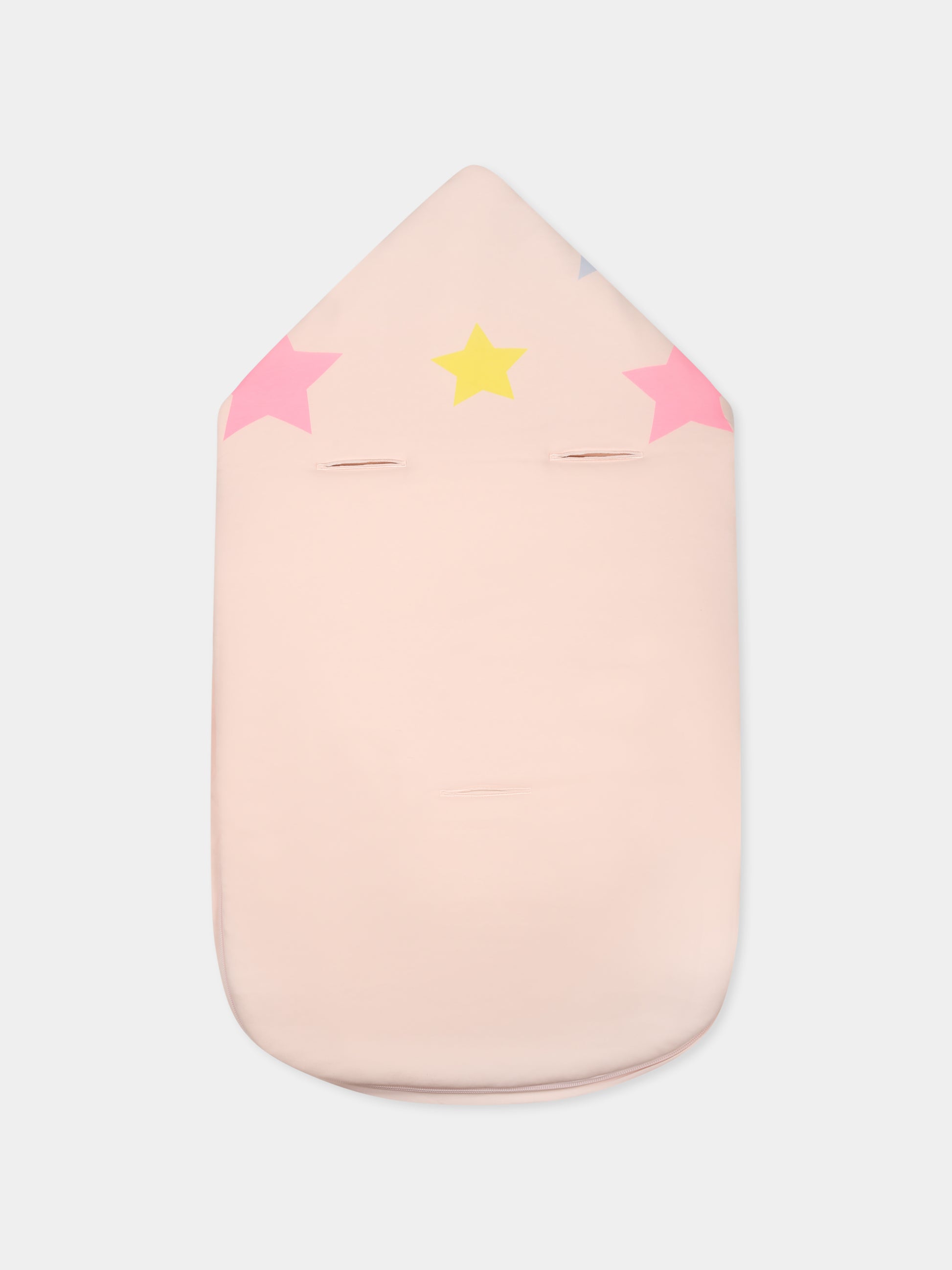 Sacco nanna rosa per neonata con stelle e logo,Billieblush,U21059 45S