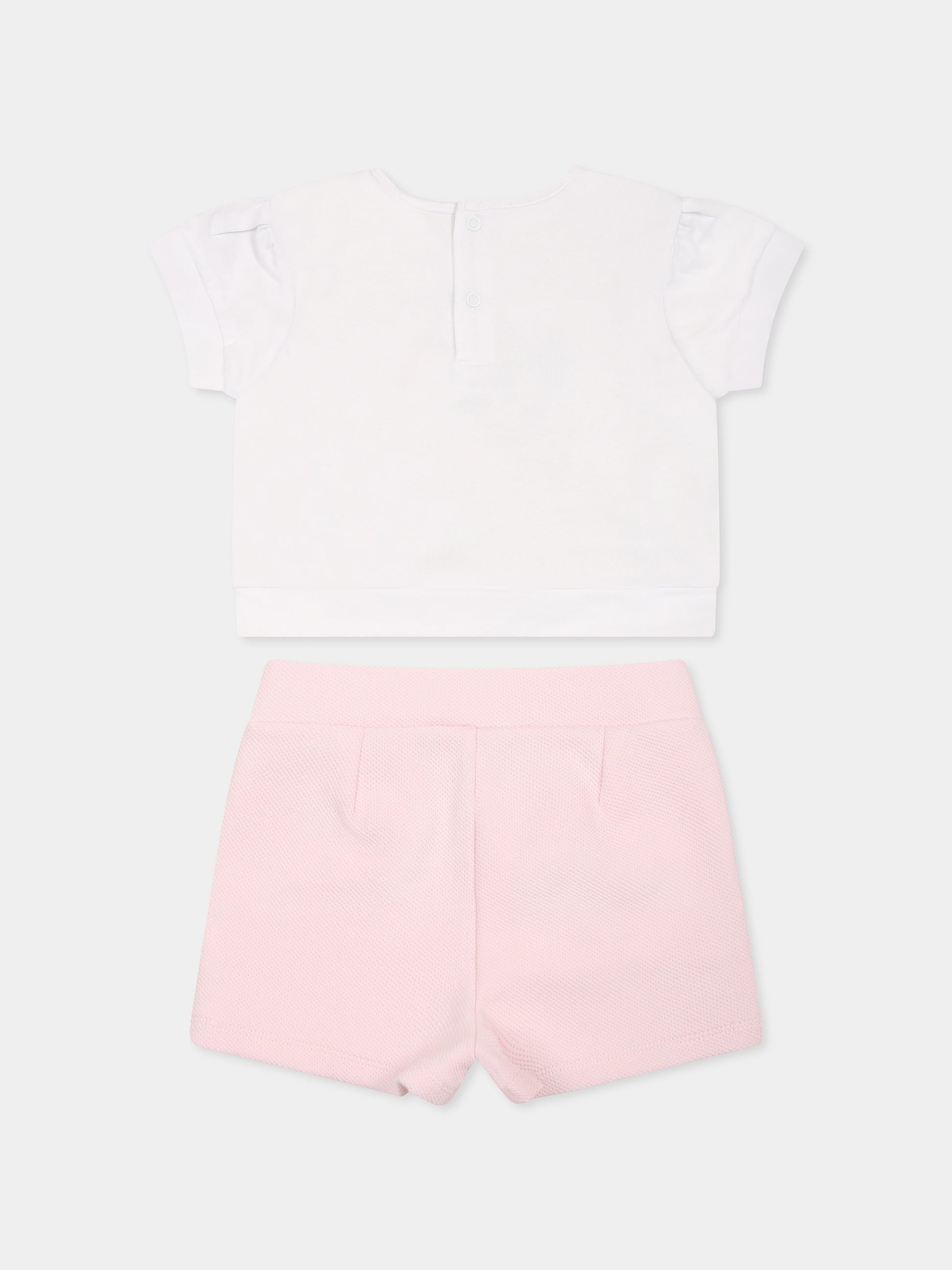 Completo multicolor per neonata con Choupette,Karl Lagerfeld Kids,Z30513 N34