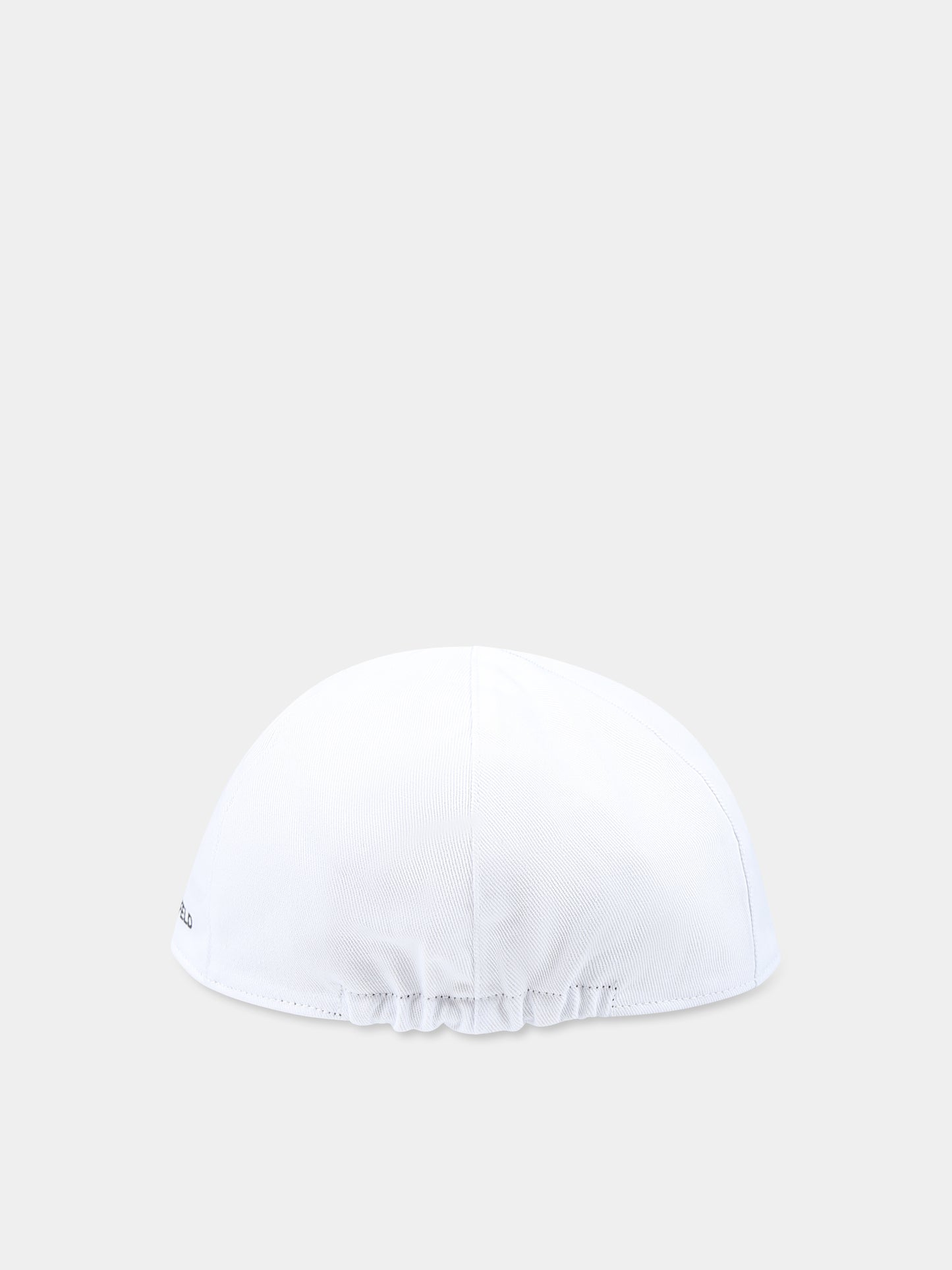 Cappello bianco per neonati con Karl Lagerfeld,Karl Lagerfeld Kids,Z30574 10P