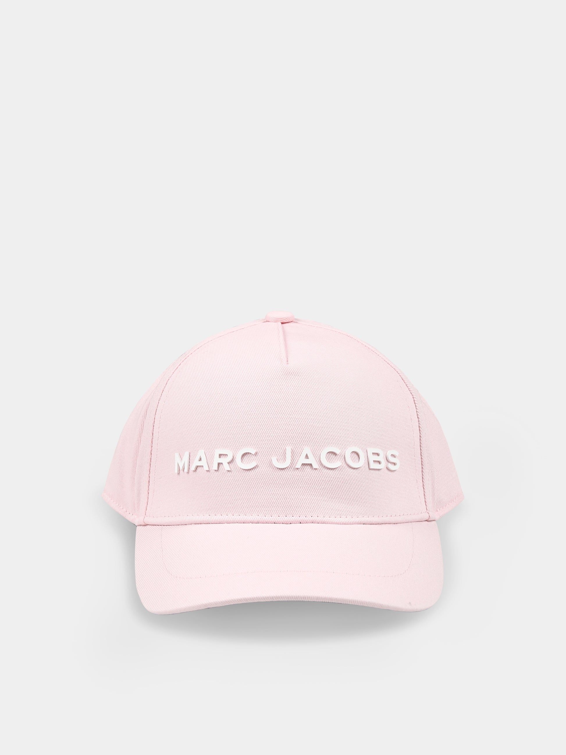Cappello rosa per bambina con logo,Marc Jacobs,W60410 475