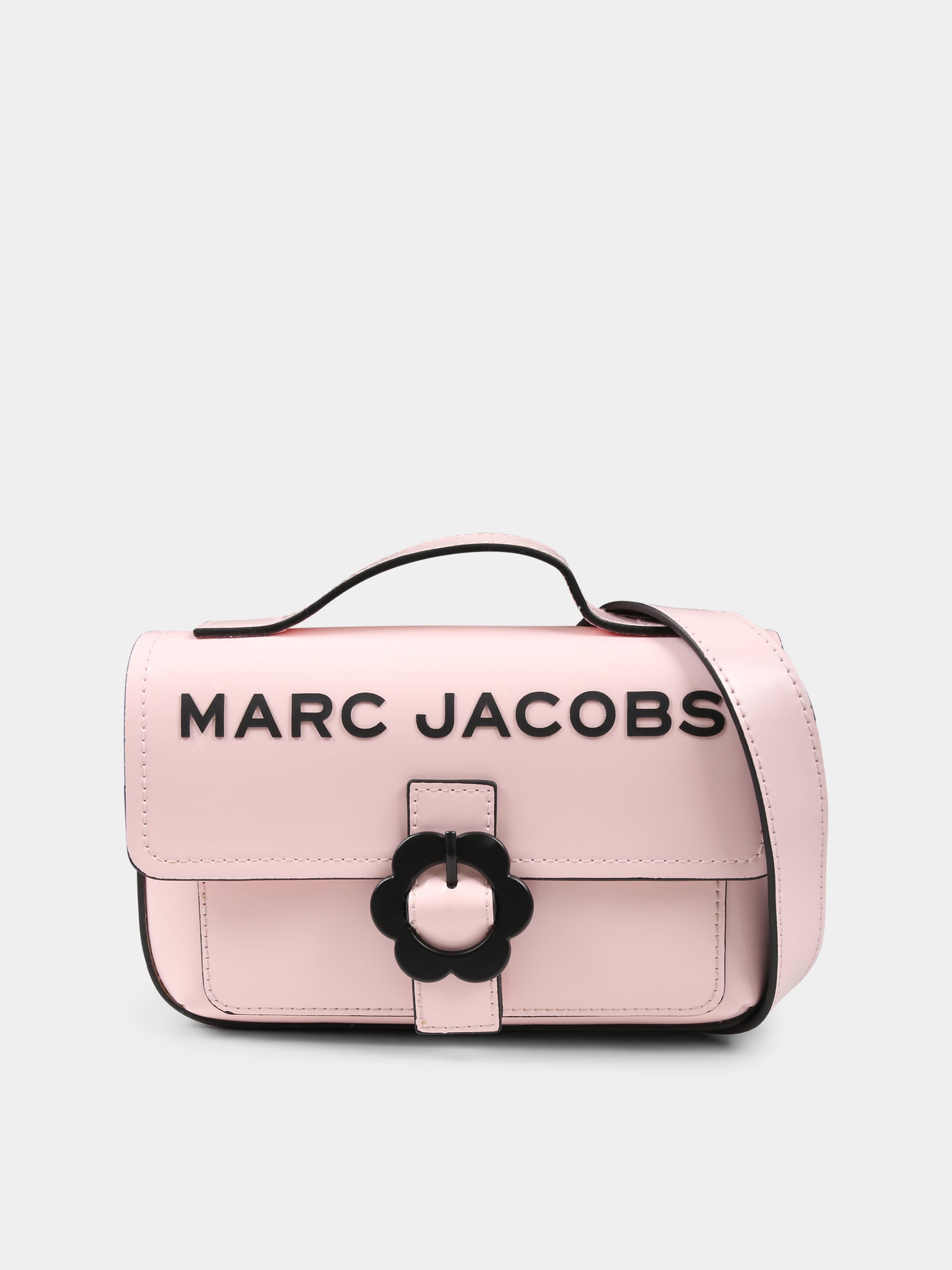 Borsa rosa per bambina con logo,Marc Jacobs,W60415 475