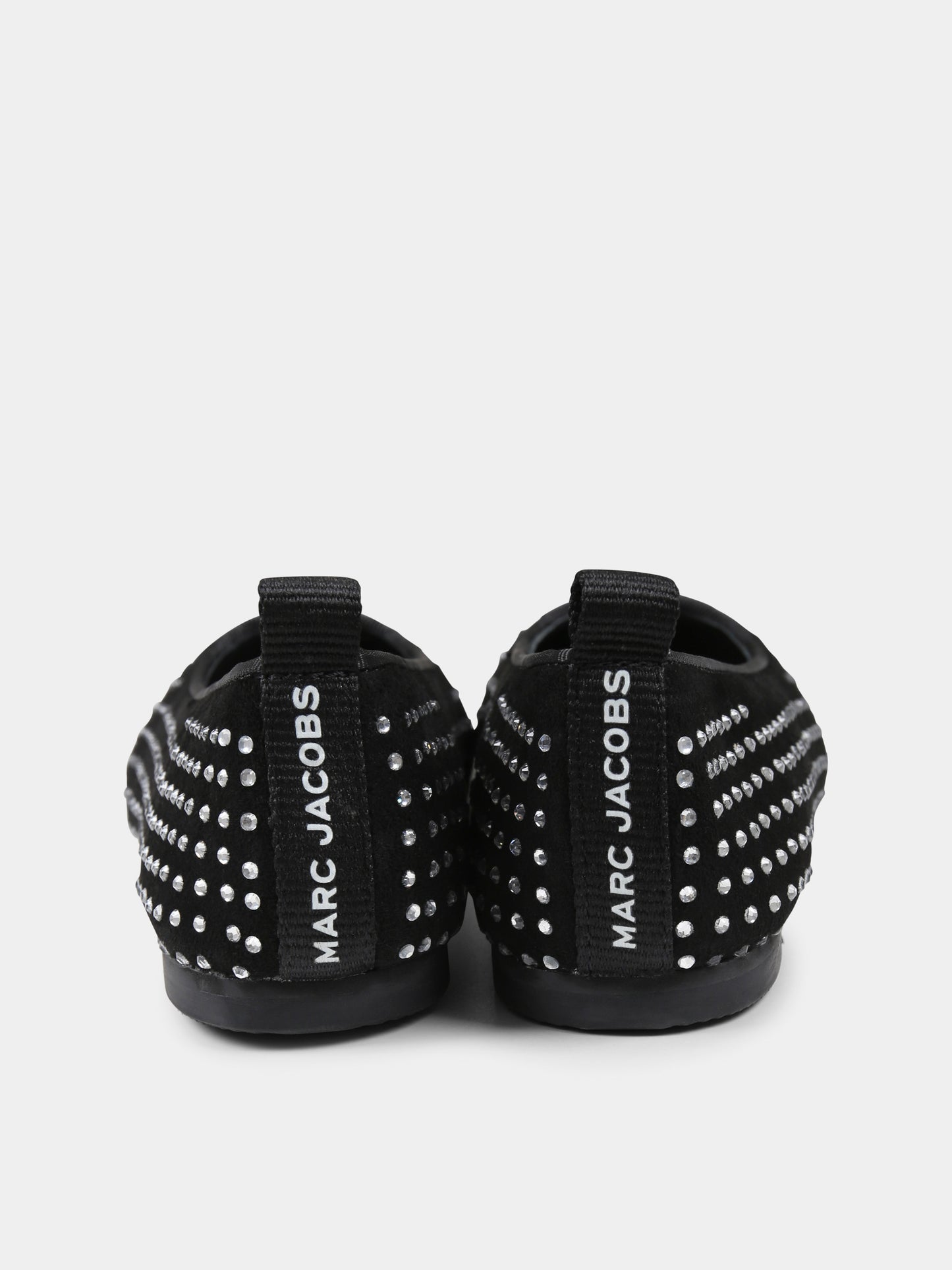 Ballerine nere per bambina con strass,Marc Jacobs,W60401 09B
