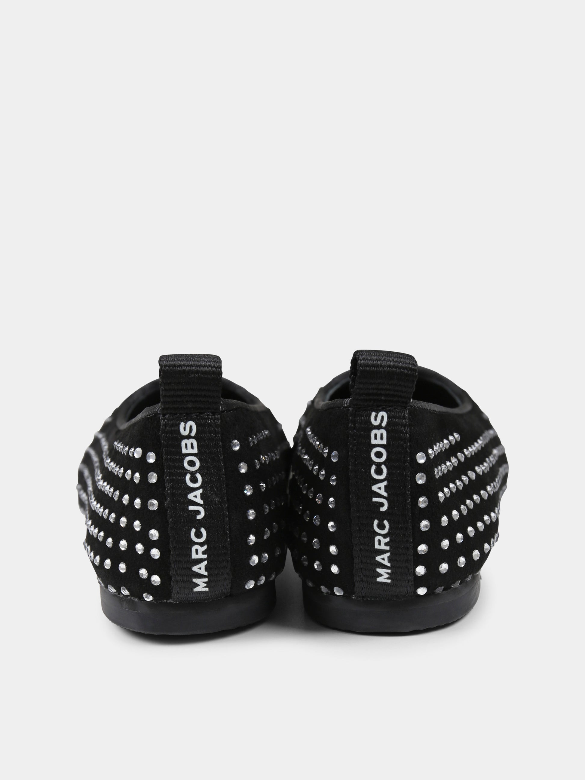 Ballerine nere per bambina con strass,Marc Jacobs,W60401 09B