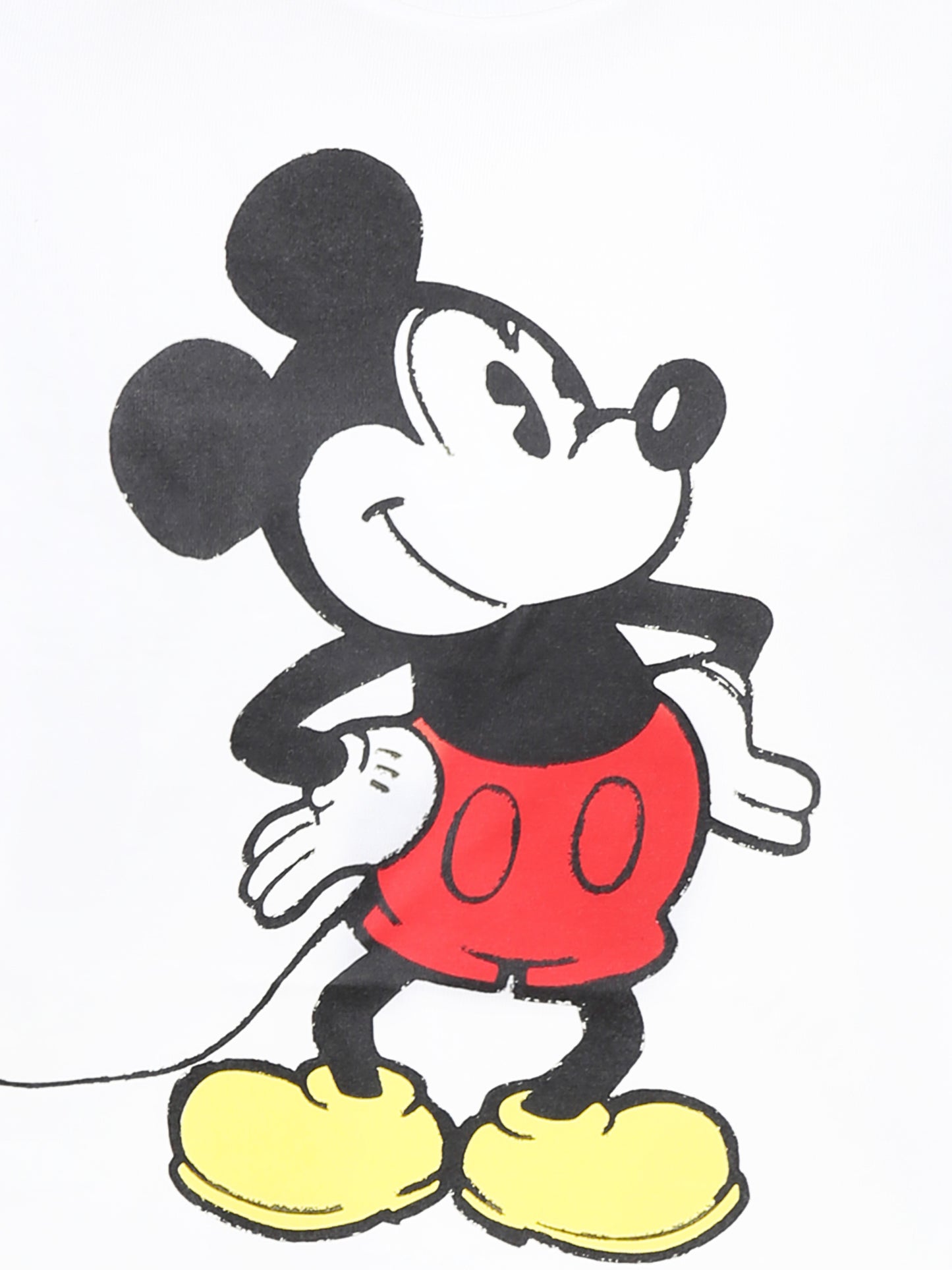 White t-shirt for boy with Micky Mouse