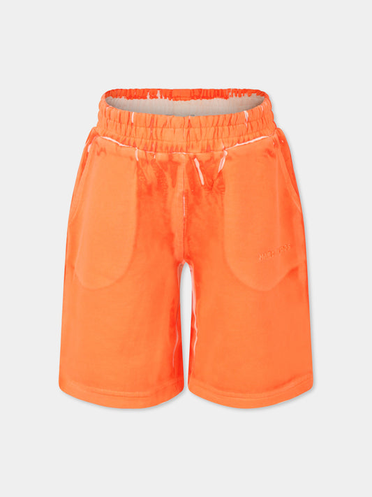 Pantaloni arancioni per bambini con logo,Marc Jacobs,W60478 406