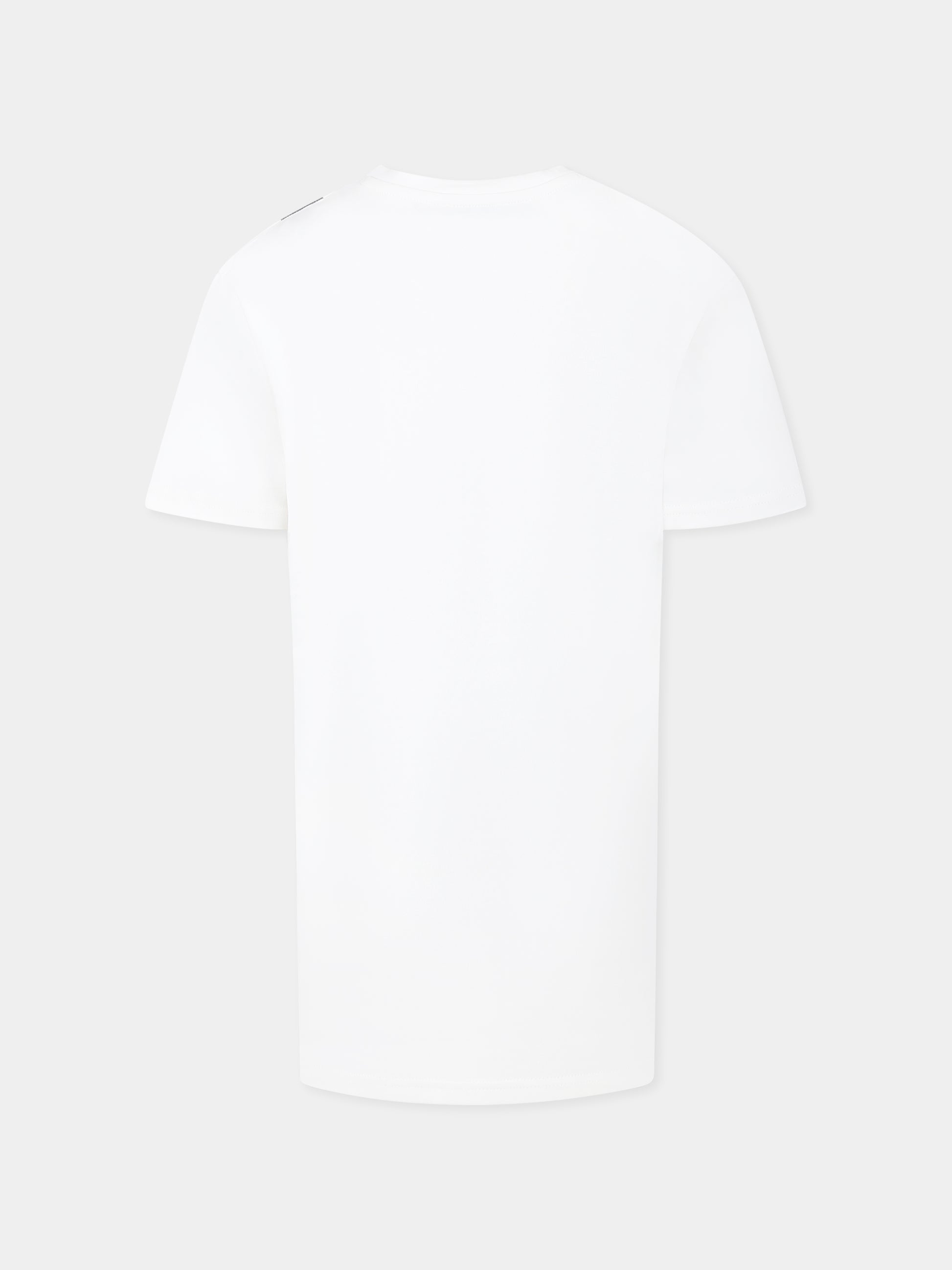 Vestito bianco per bambina con stampa borsa,Marc Jacobs,W60530 126