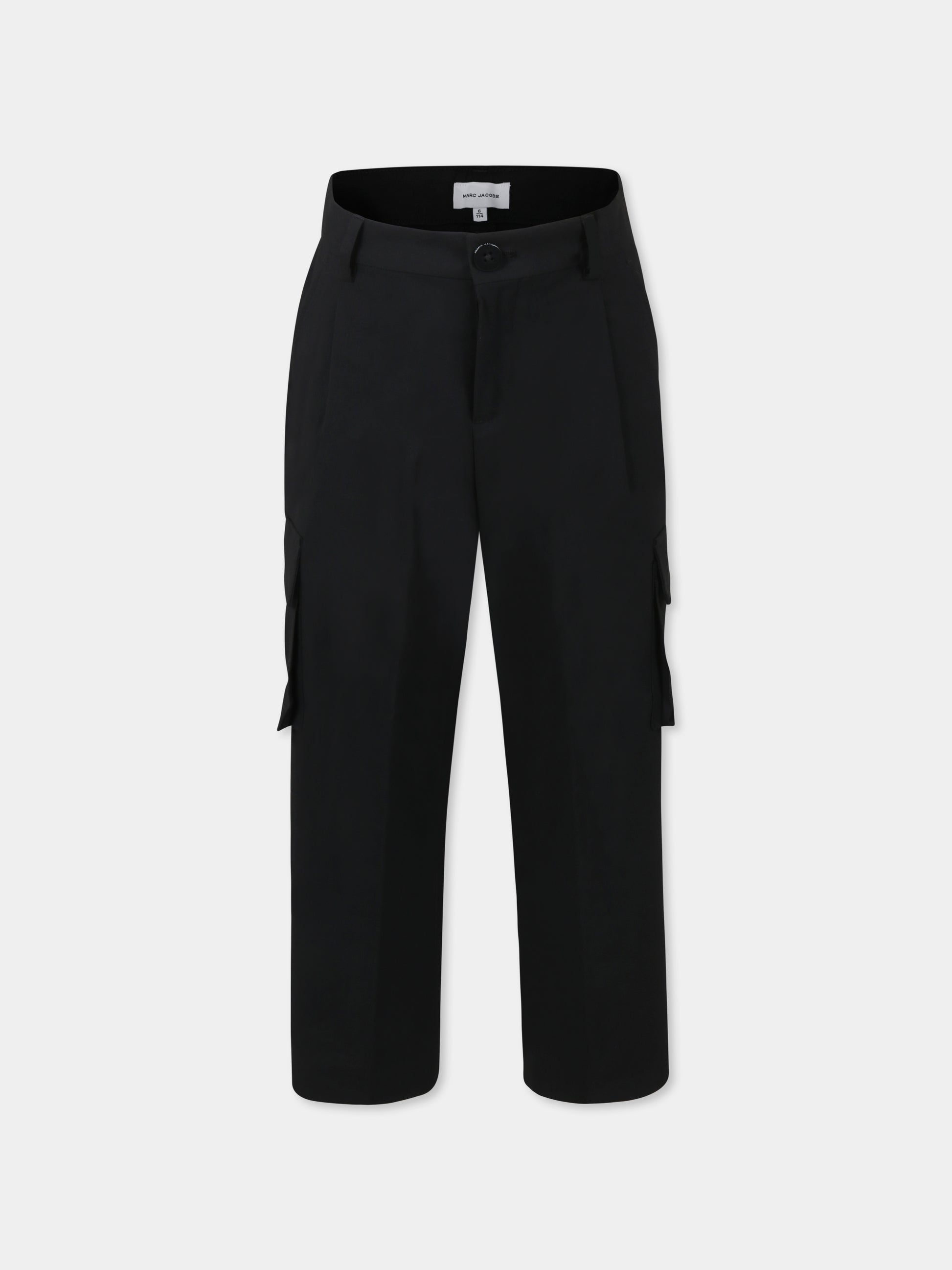 Pantaloni neri per bambino con logo,Marc Jacobs,W60472 09B