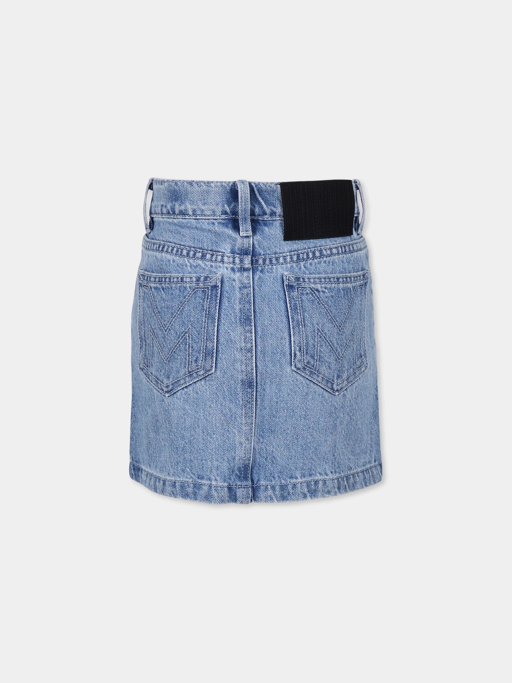 Jeans denim per bambina con strass,Marc Jacobs,W60539 Z10