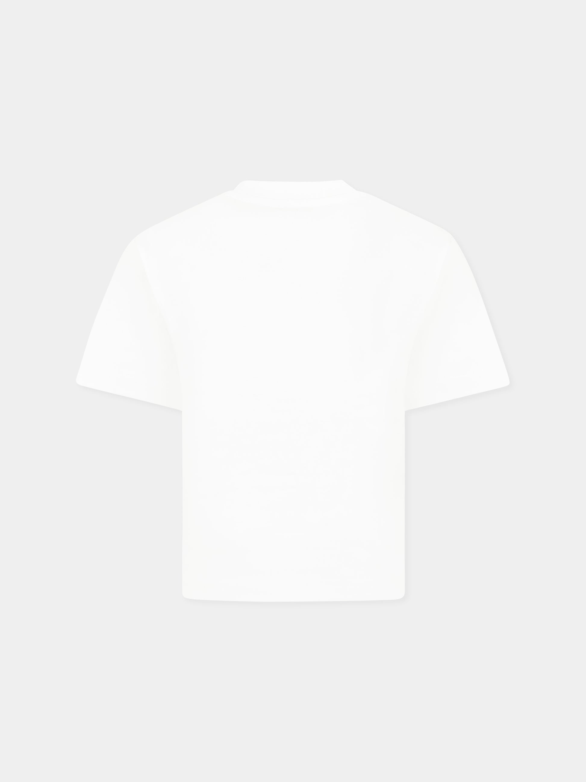 T-shirt bianca per bambino con logo,Marc Jacobs,W60451 126