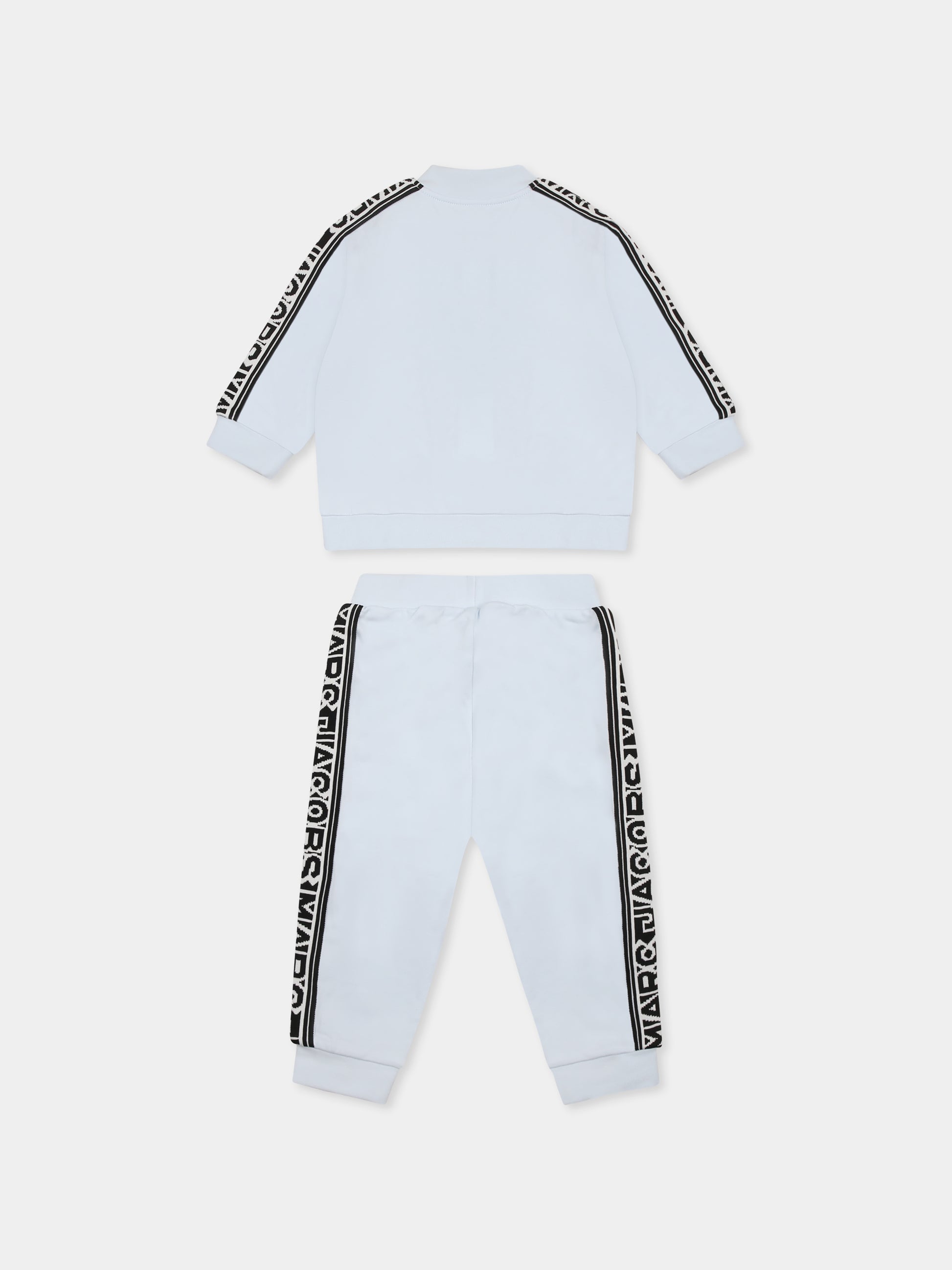 Completo celeste per neonato con logo,Marc Jacobs,W60552 791