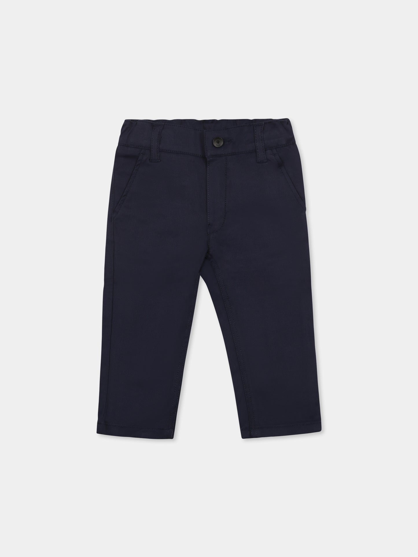 Pantaloni blu per neonato,Boss,J52077 849