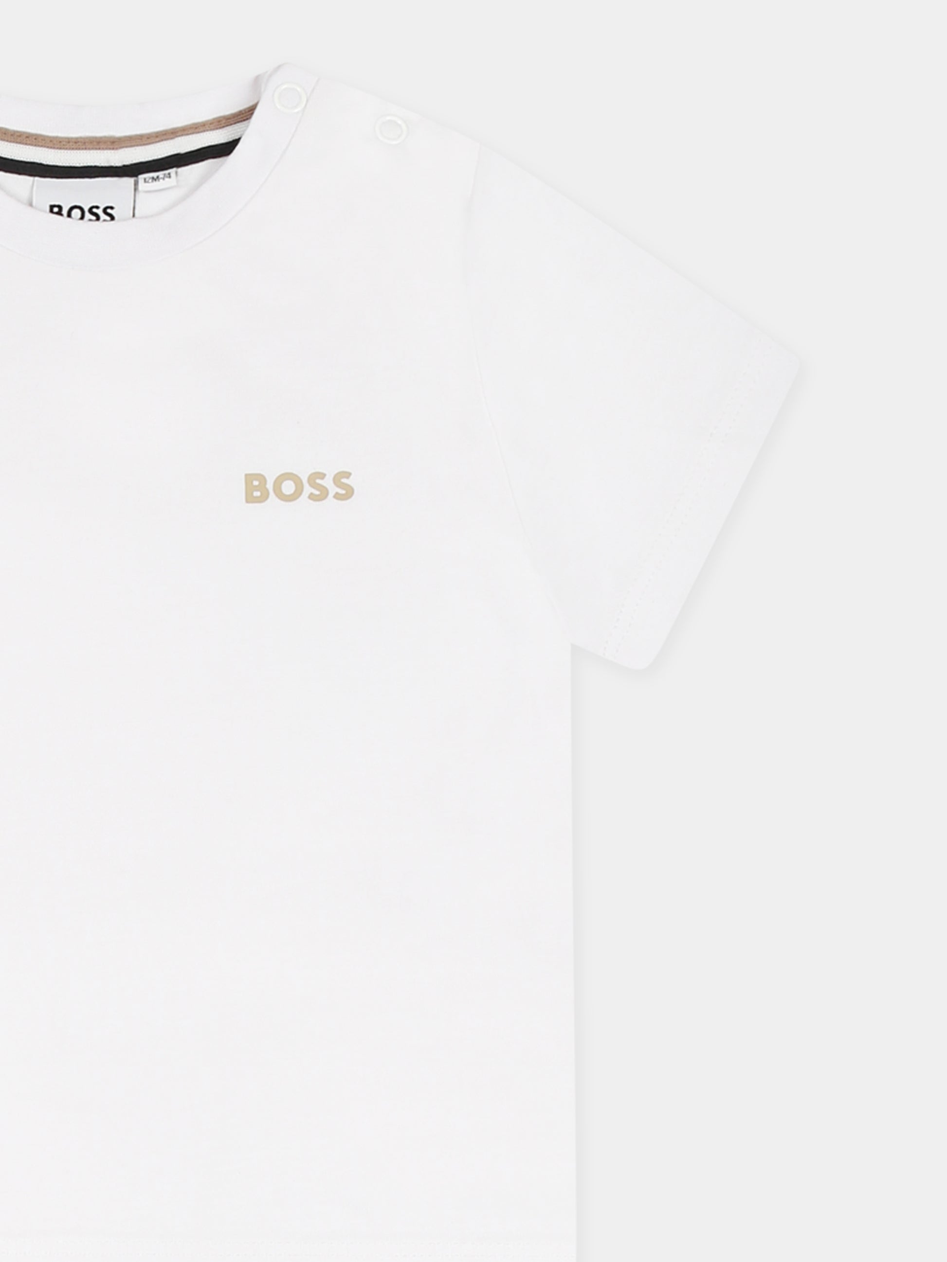 Completo multicolor per neonato con logo,Boss,J52119 10P