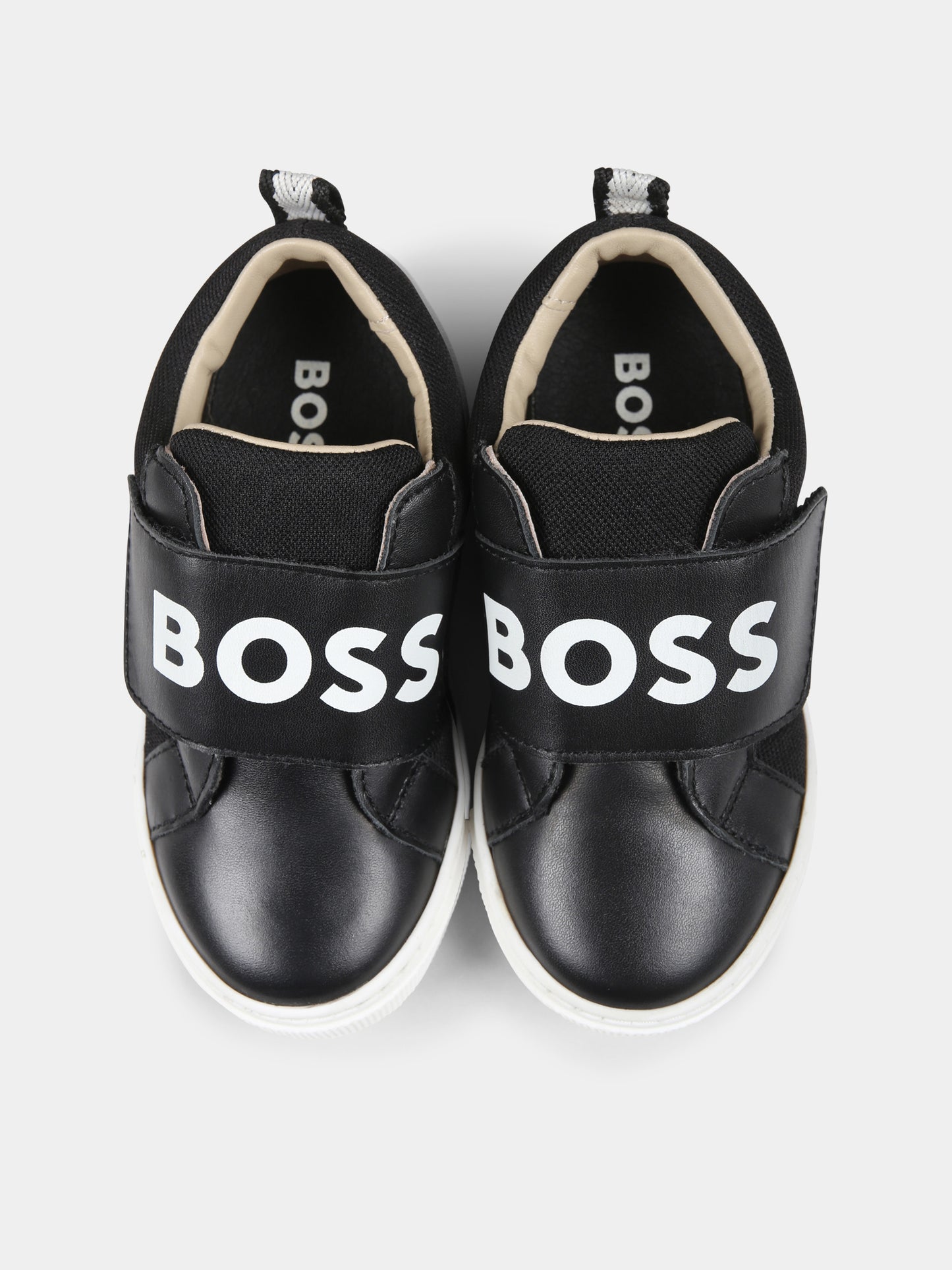 Sneakers nere per bambino con logo,Boss,J52161 09B