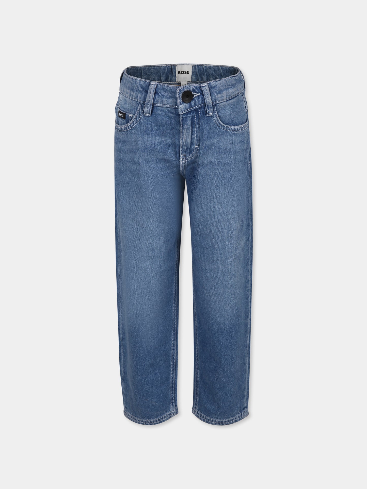 Jeans denim per bambino,Boss,J51986 Z75