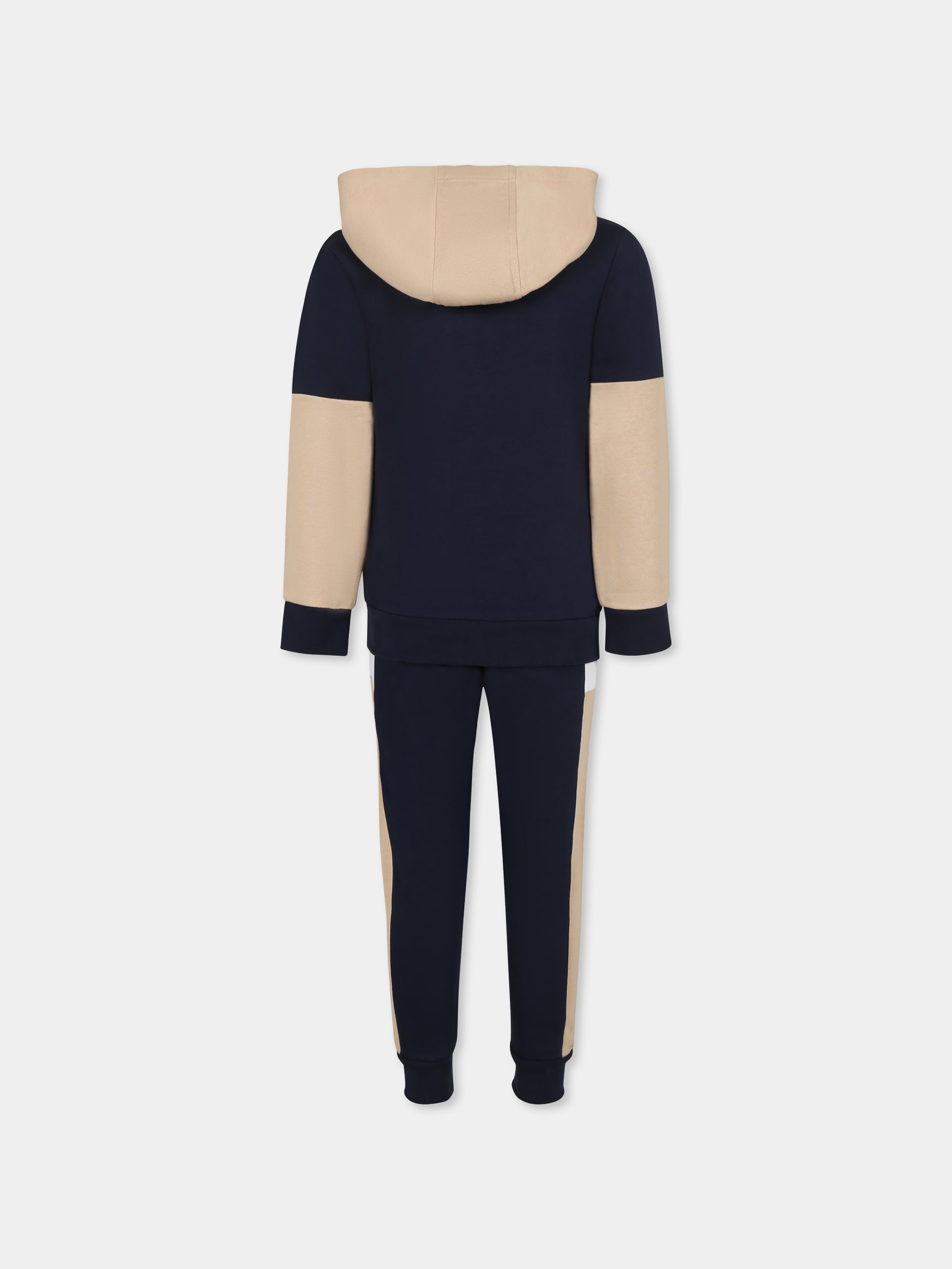 Completo blu per bambino con logo,Boss,J51966 849