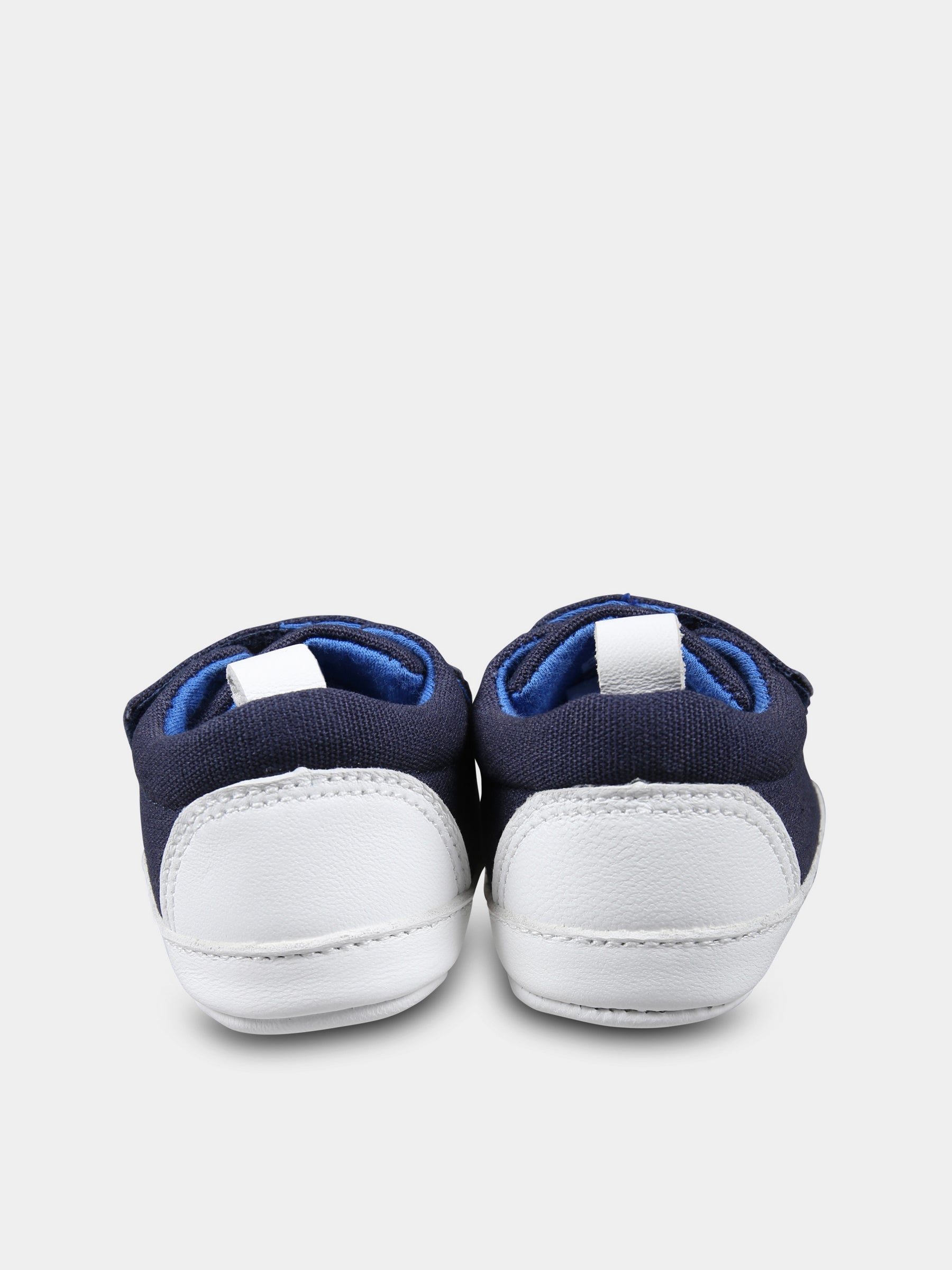 Sneakers blu per neonato con logo,Boss,J51667 849