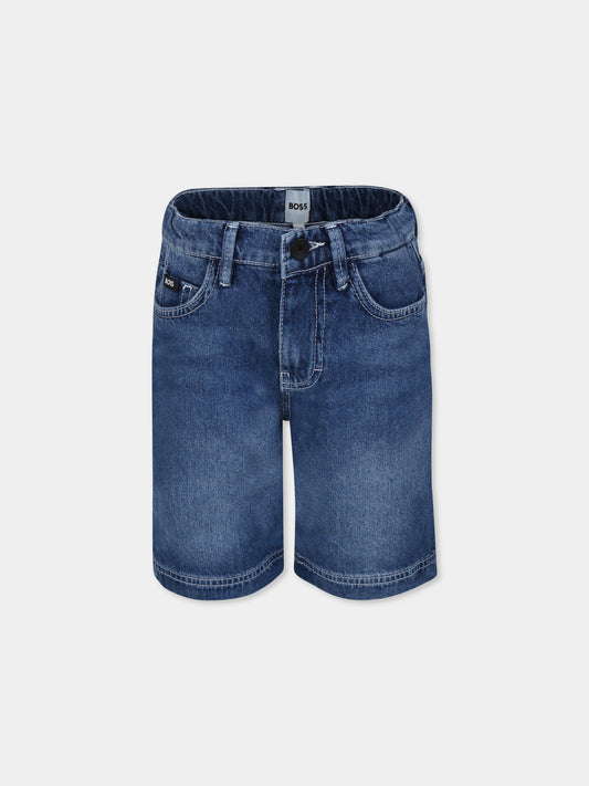 Shorts denim per bambino,Boss,J51994 Z07