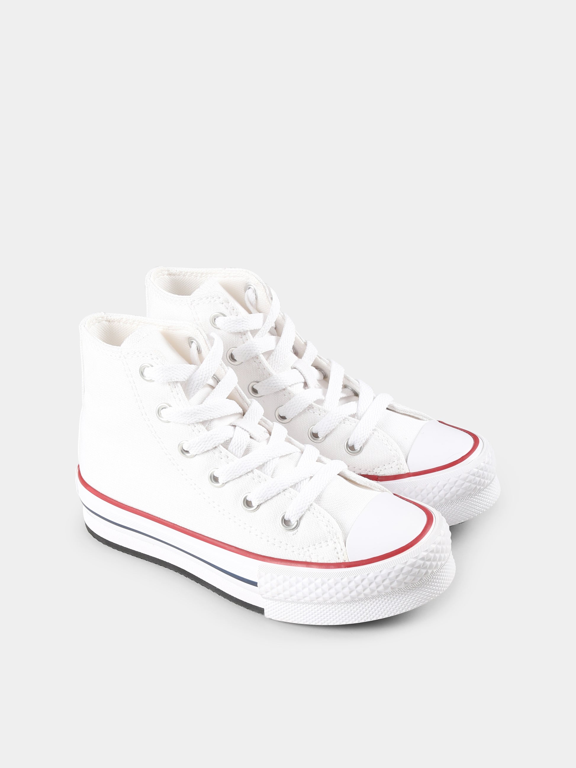 Sneakers Chuck Taylor All Star bianche per bambini,Converse,372860C BIANCO