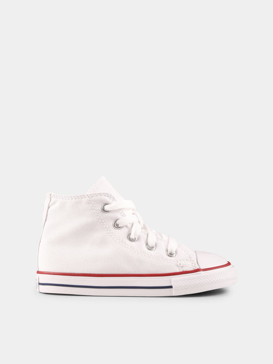 Sneakers Chuck Taylor All Star bianche per neonati e bambini,Converse,7J253C BIANCO OTTICO