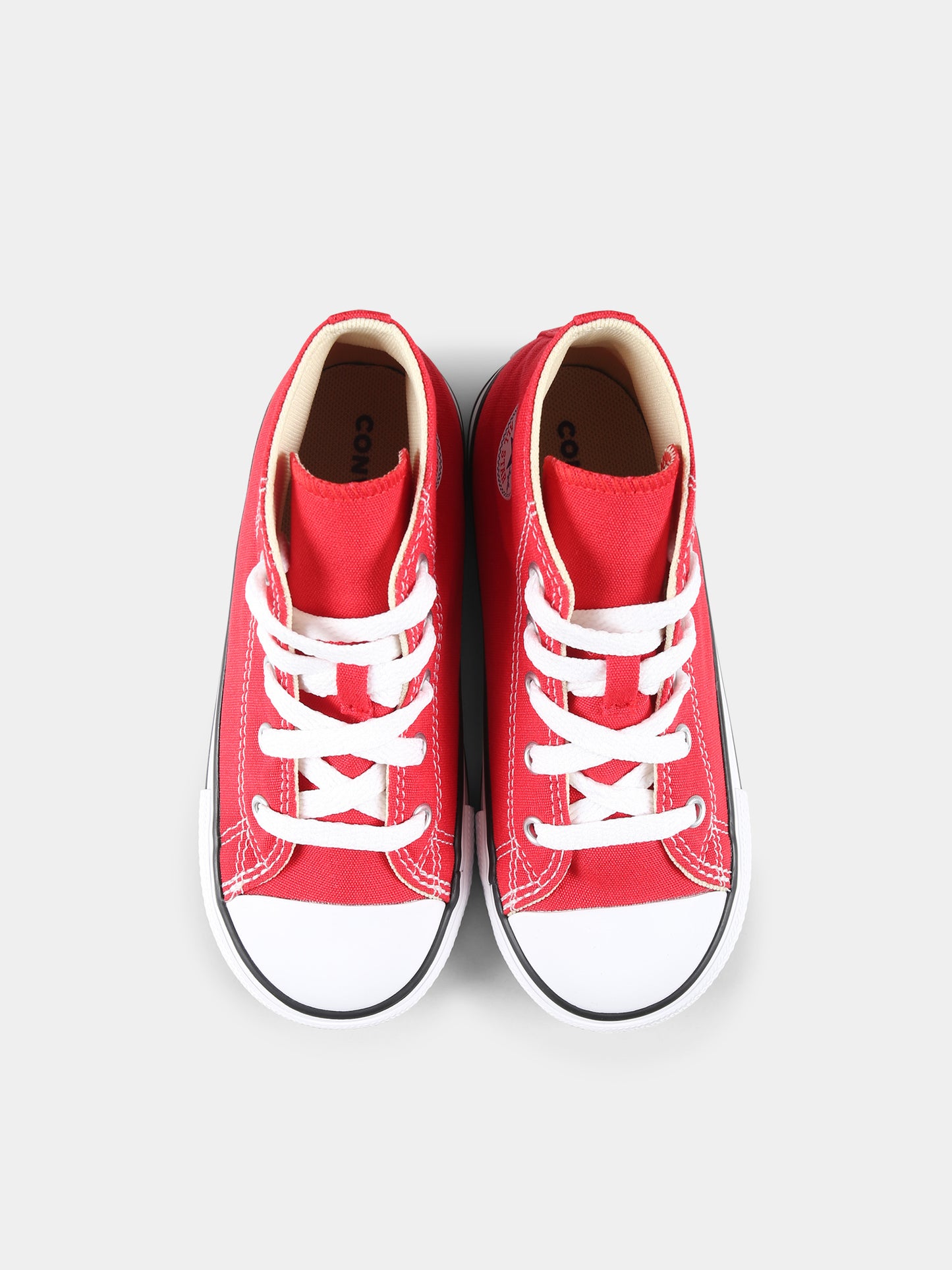 Red sneakers for babay kids and kids
