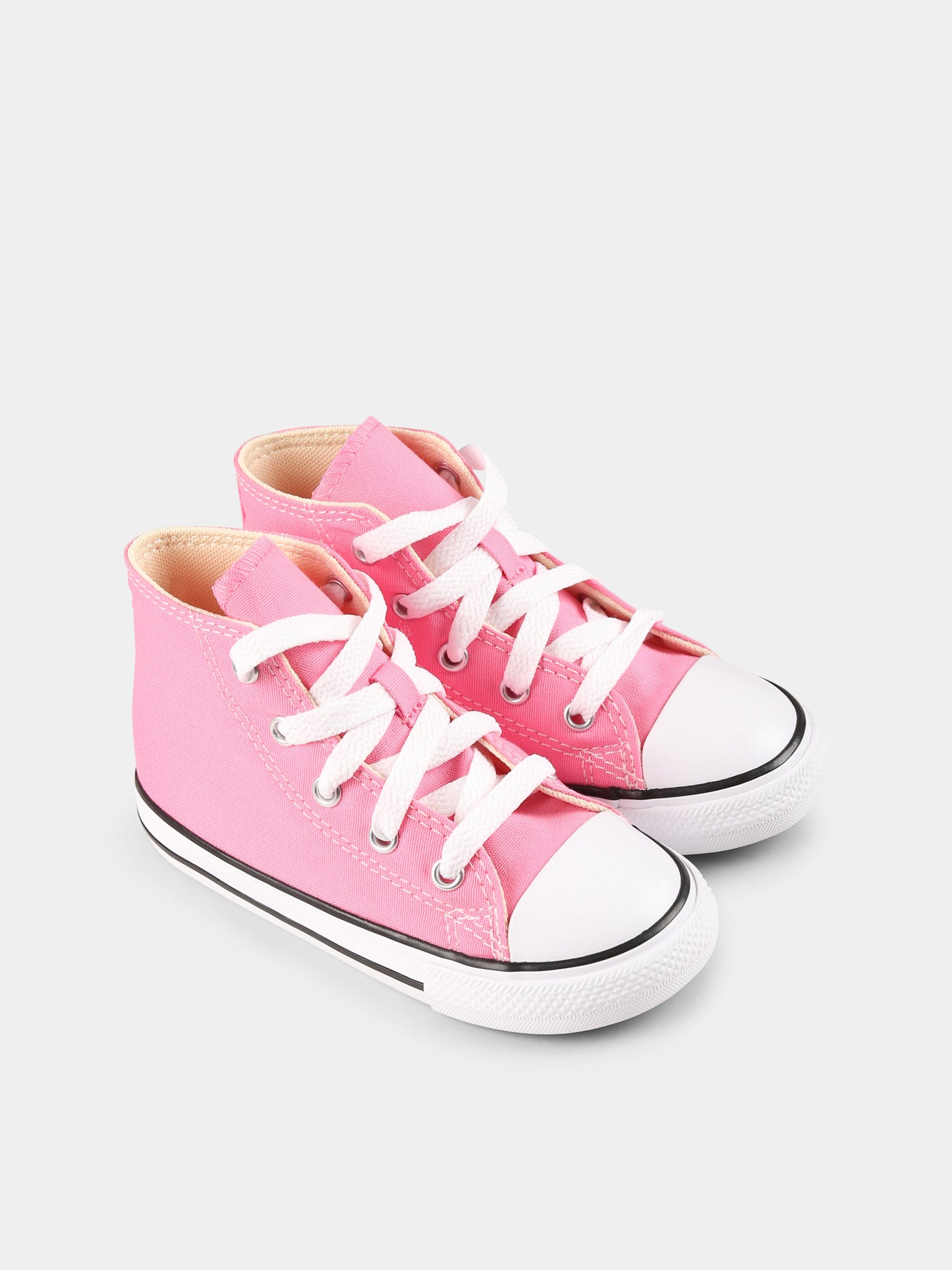 Sneakers Chuck Taylor All Star rosa per neonata e bambina,Converse,7J234C ROSA