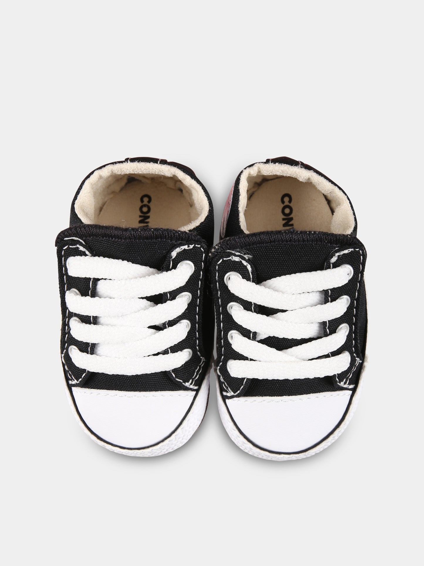 Sneakers Chuck Taylor All Star Cribster nere per neonati,Converse,865156C NERO