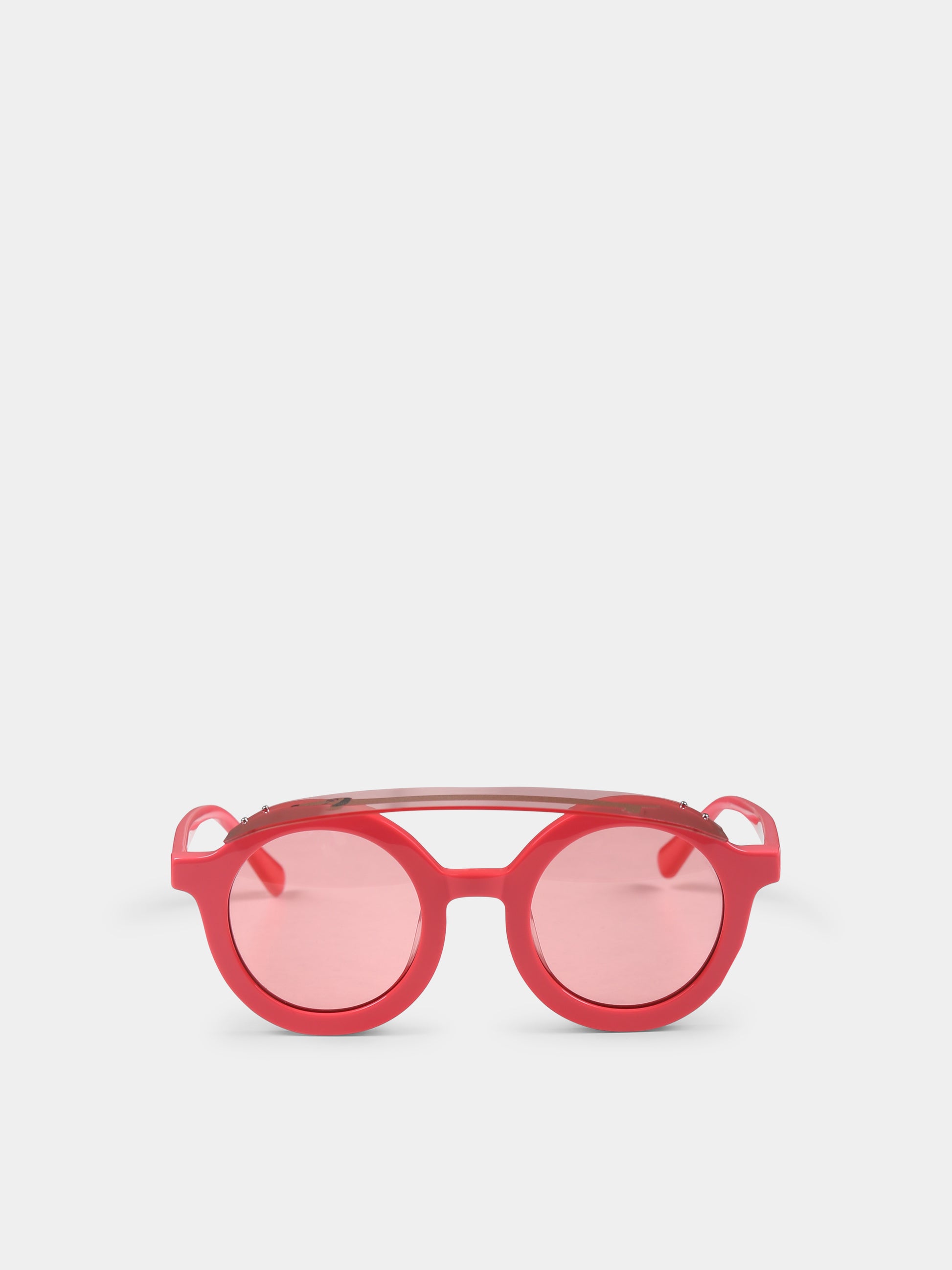 Occhiali da sole rosa per bambina con bassotto,Mini Rodini,2466011628