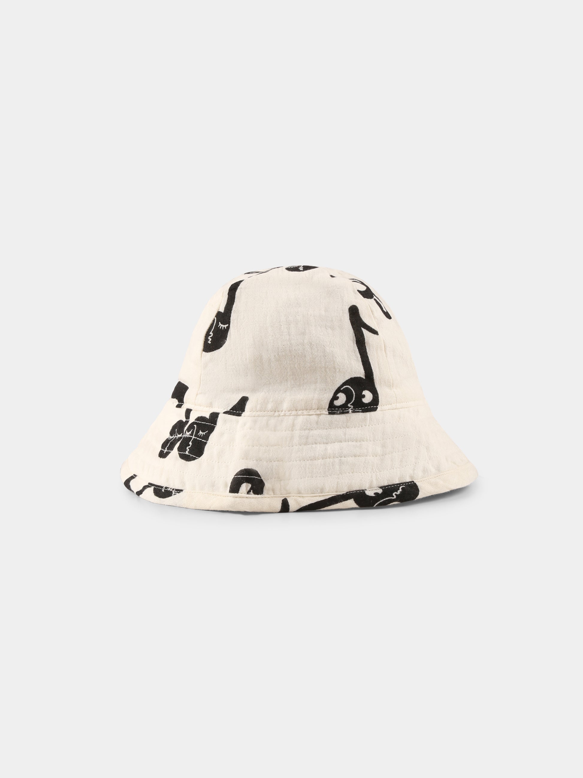 Cloche avorio per bambini con note musicali,Mini Rodini,2526511110