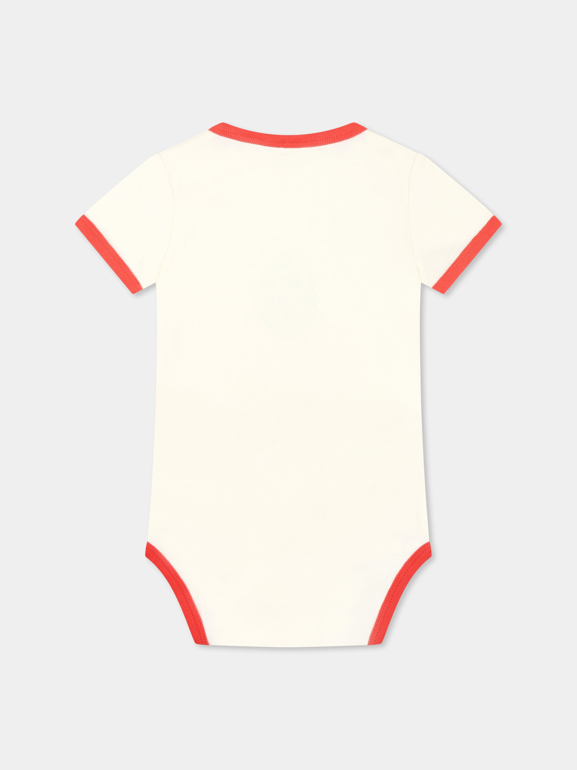 Body avorio per neonata con coccinella,Mini Rodini,2524011311