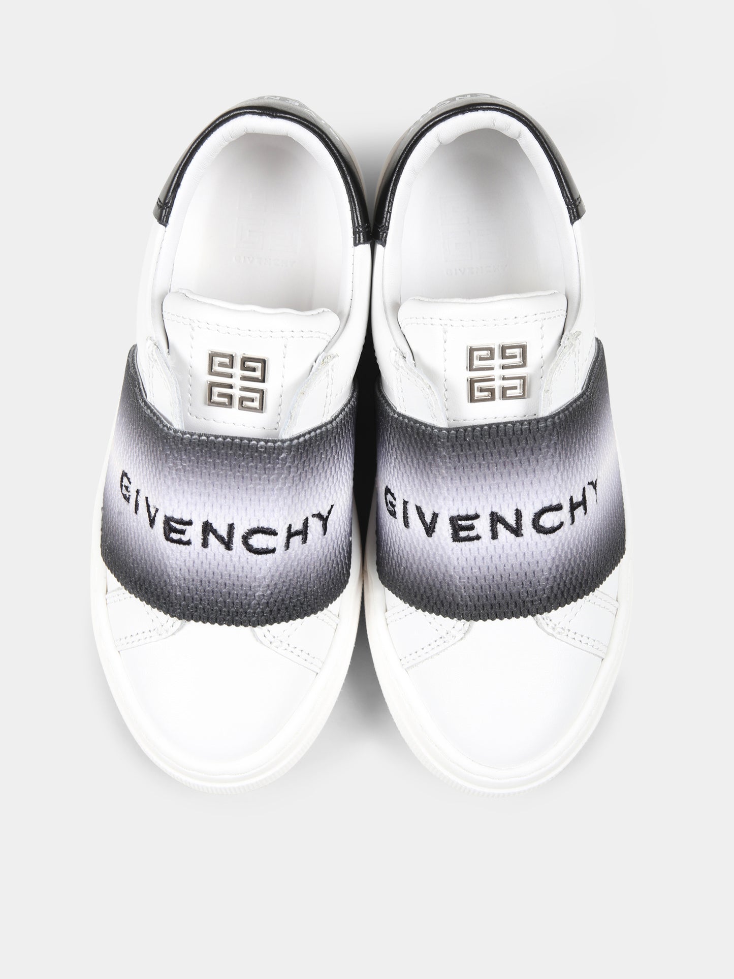 Sneakers bianche per bambini con logo,Givenchy Kids,H30673 09B