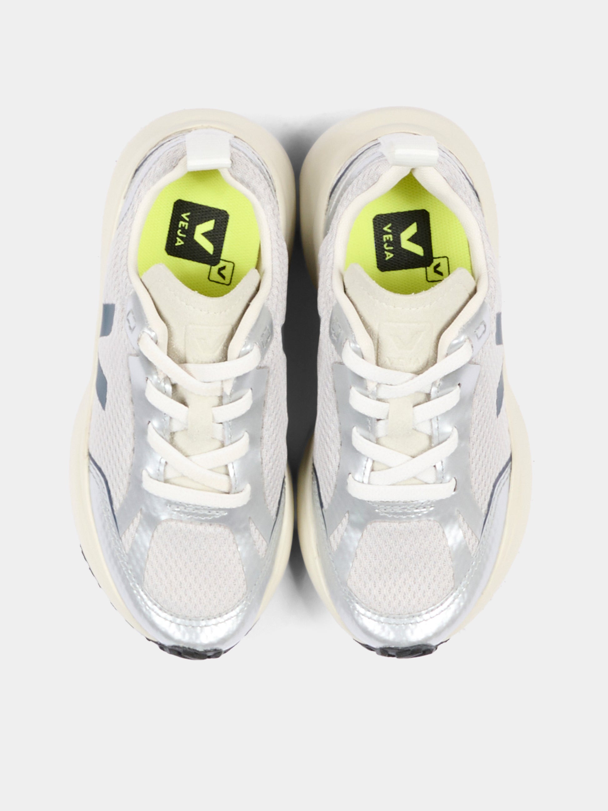 Sneakers grigie per bambino,Veja,YL1820623C
