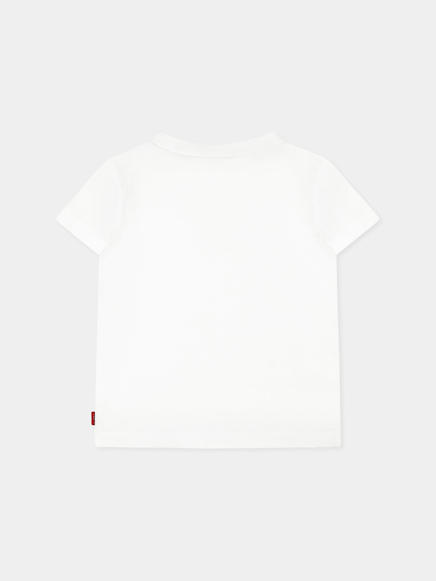 T-shirt bianca per neonato con logo,Levi's Kids,M318 W1T