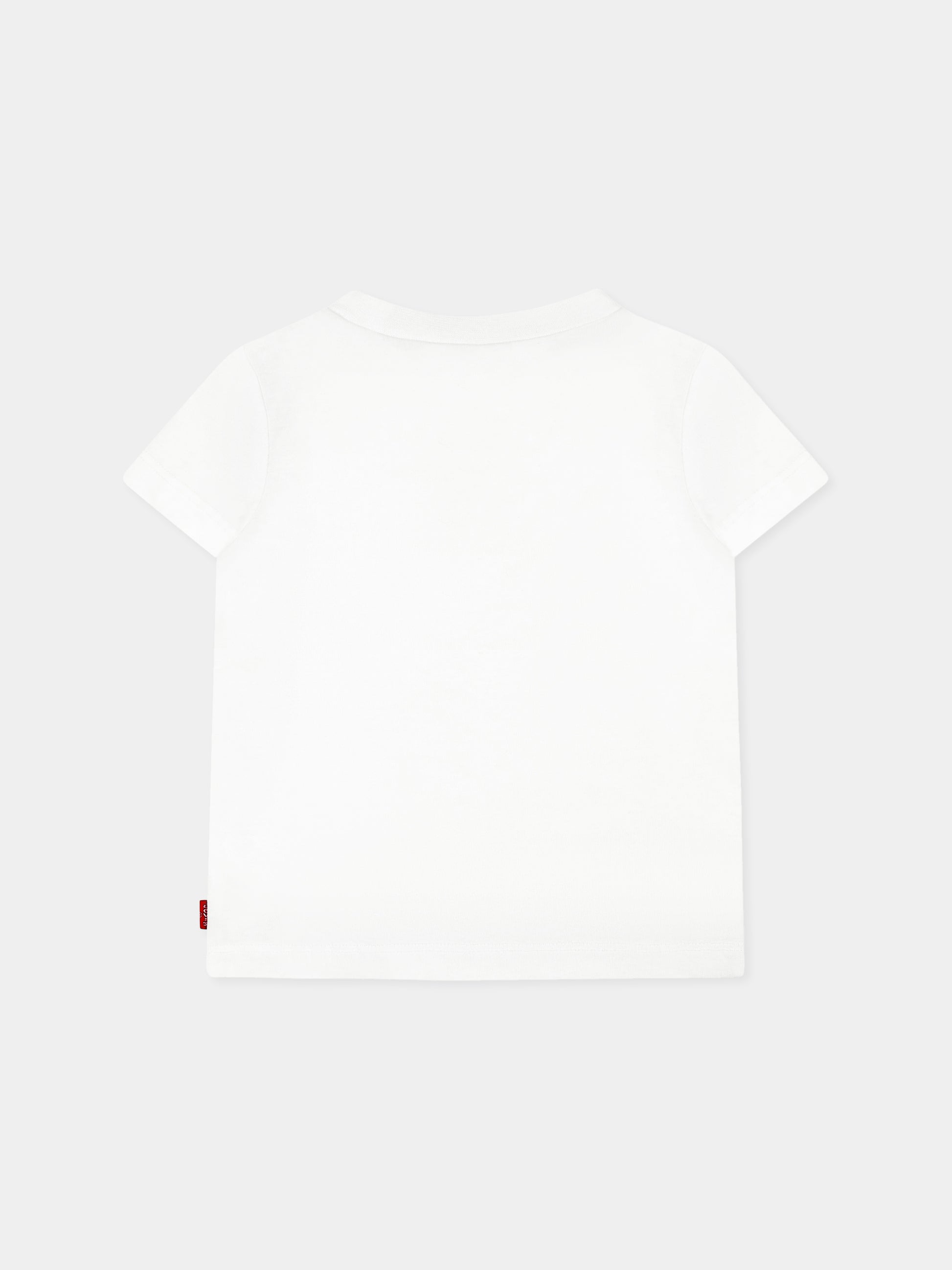 T-shirt bianca per neonato con logo,Levi's Kids,M318 W1T
