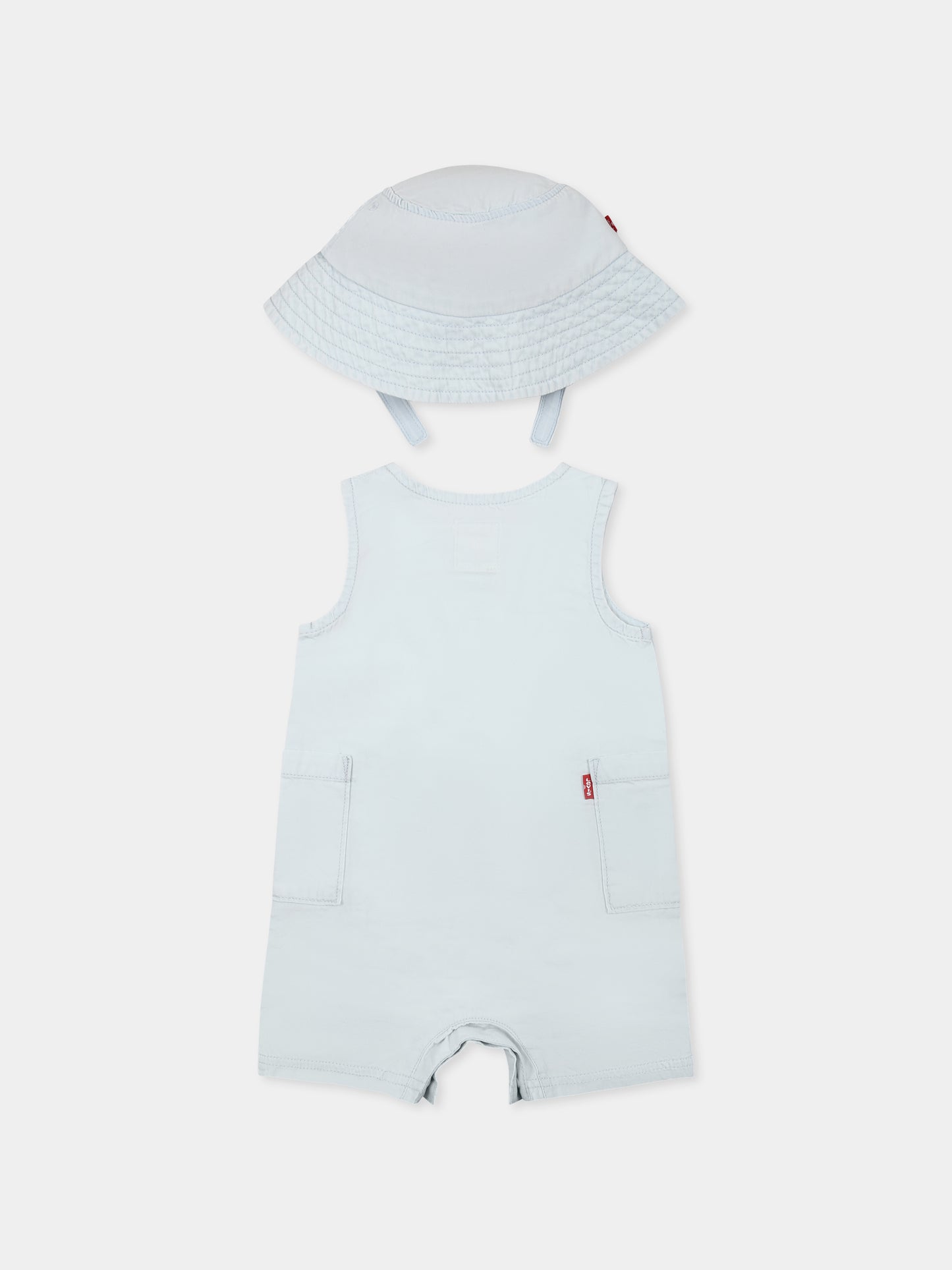 Set pagliaccetto denim per neonati,Levi's Kids,K229 L89