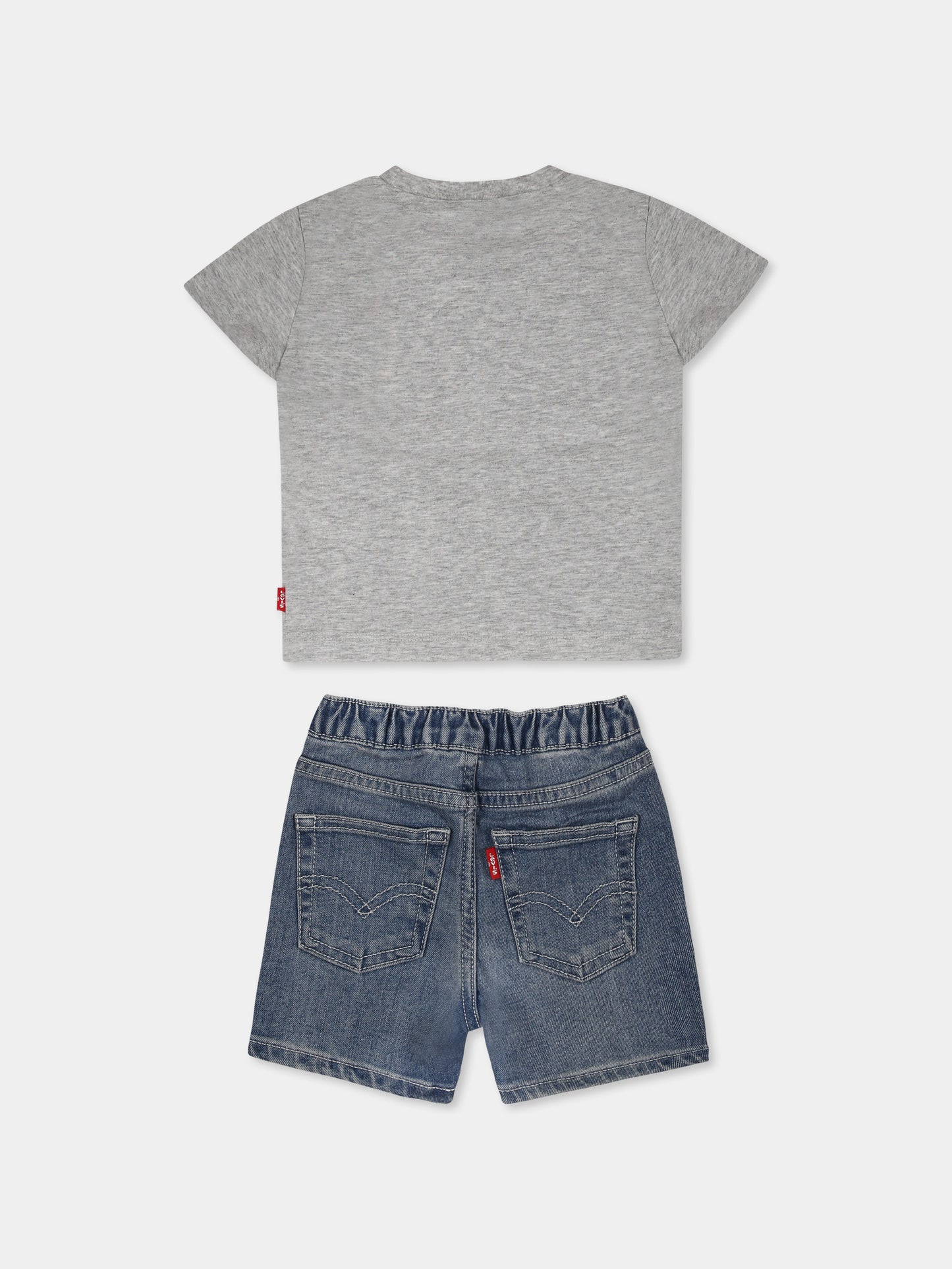 Completo multicolor per neonato con orsetto,Levi's Kids,M693 G2H