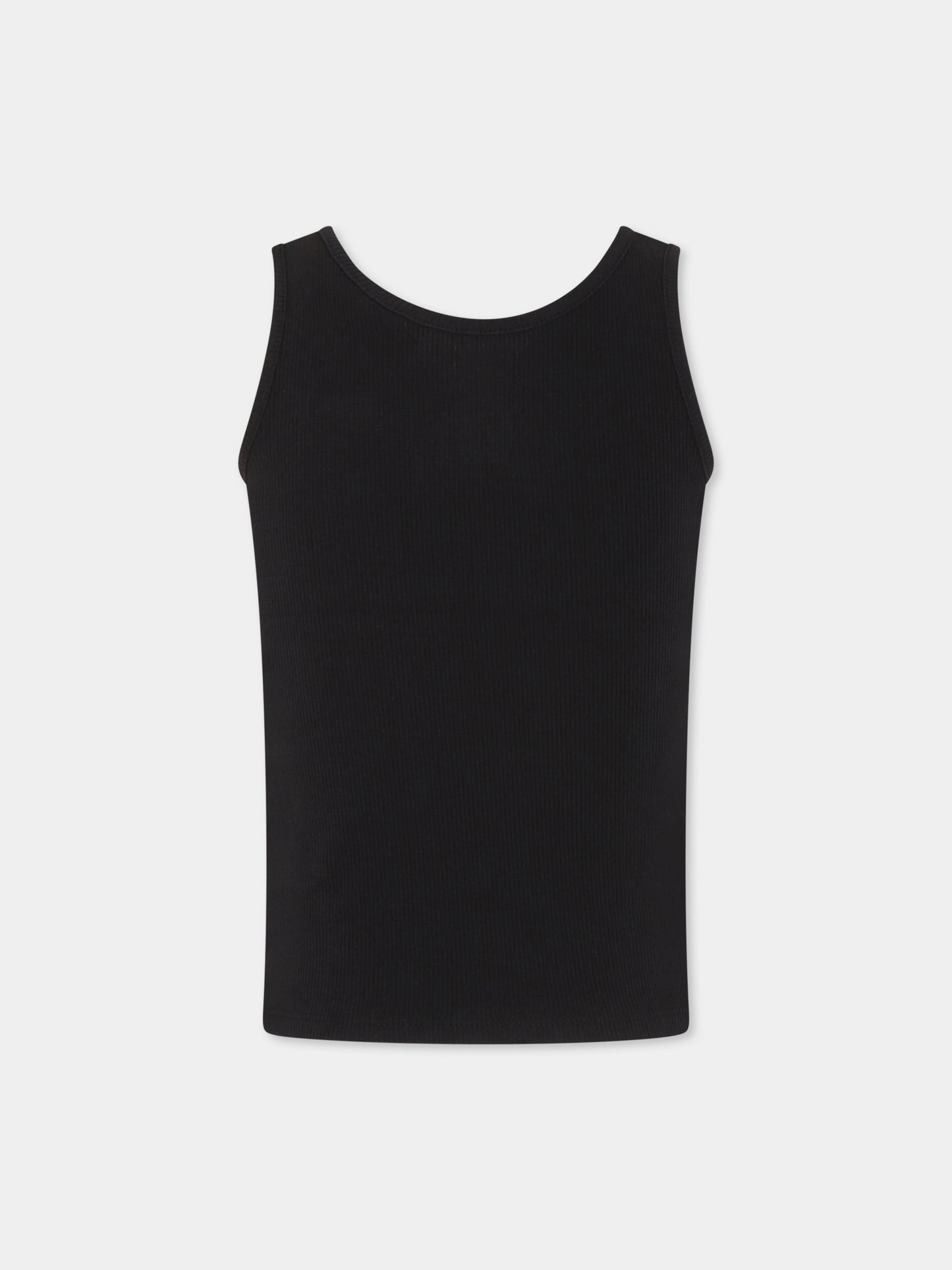 Canotta nera per bambina con logo,Levi's Kids,K116 023