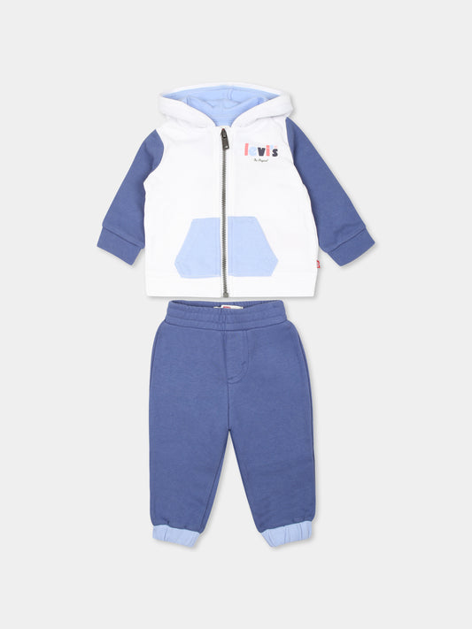 Completo multicolor per neonato con logo,Levi's Kids,LK6EH010 U69