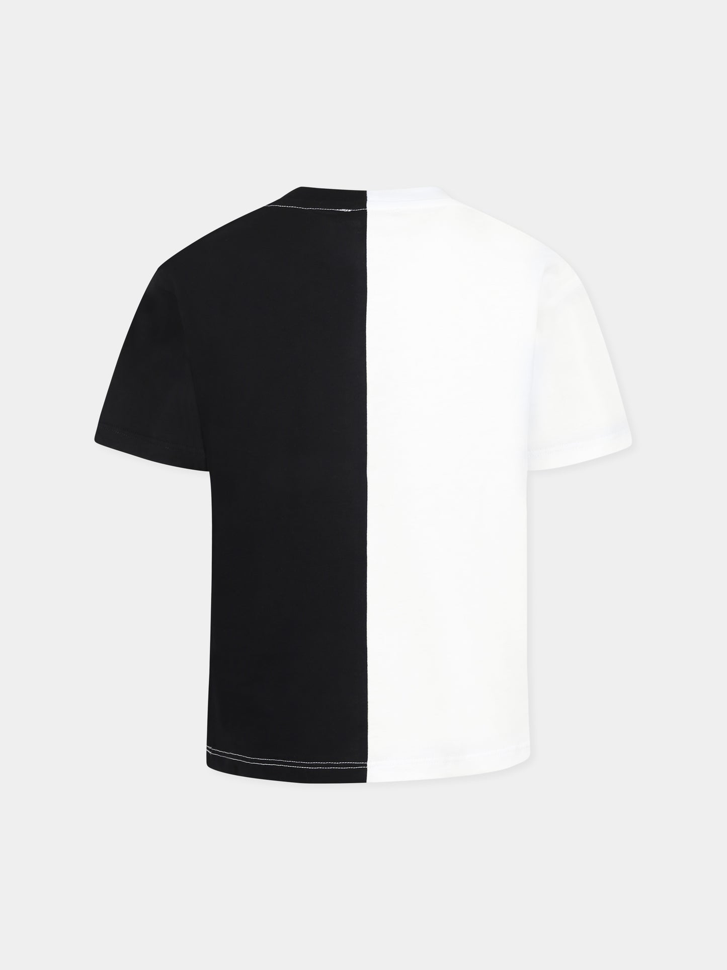 Multicolor T-shirt for kids with logo