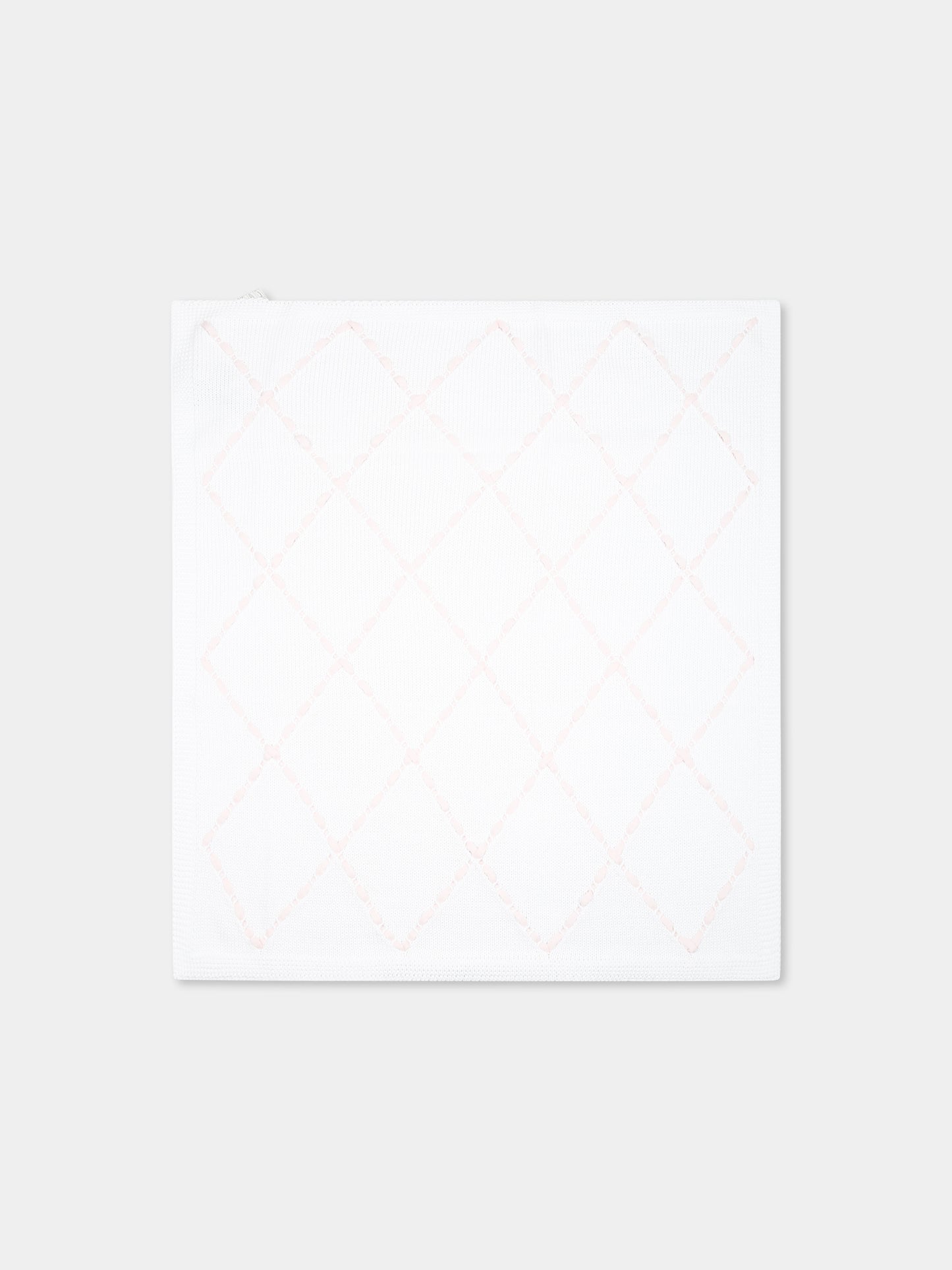 Coperta bianca per neonata,Little Bear,1007 BIANCO/CIPRIA