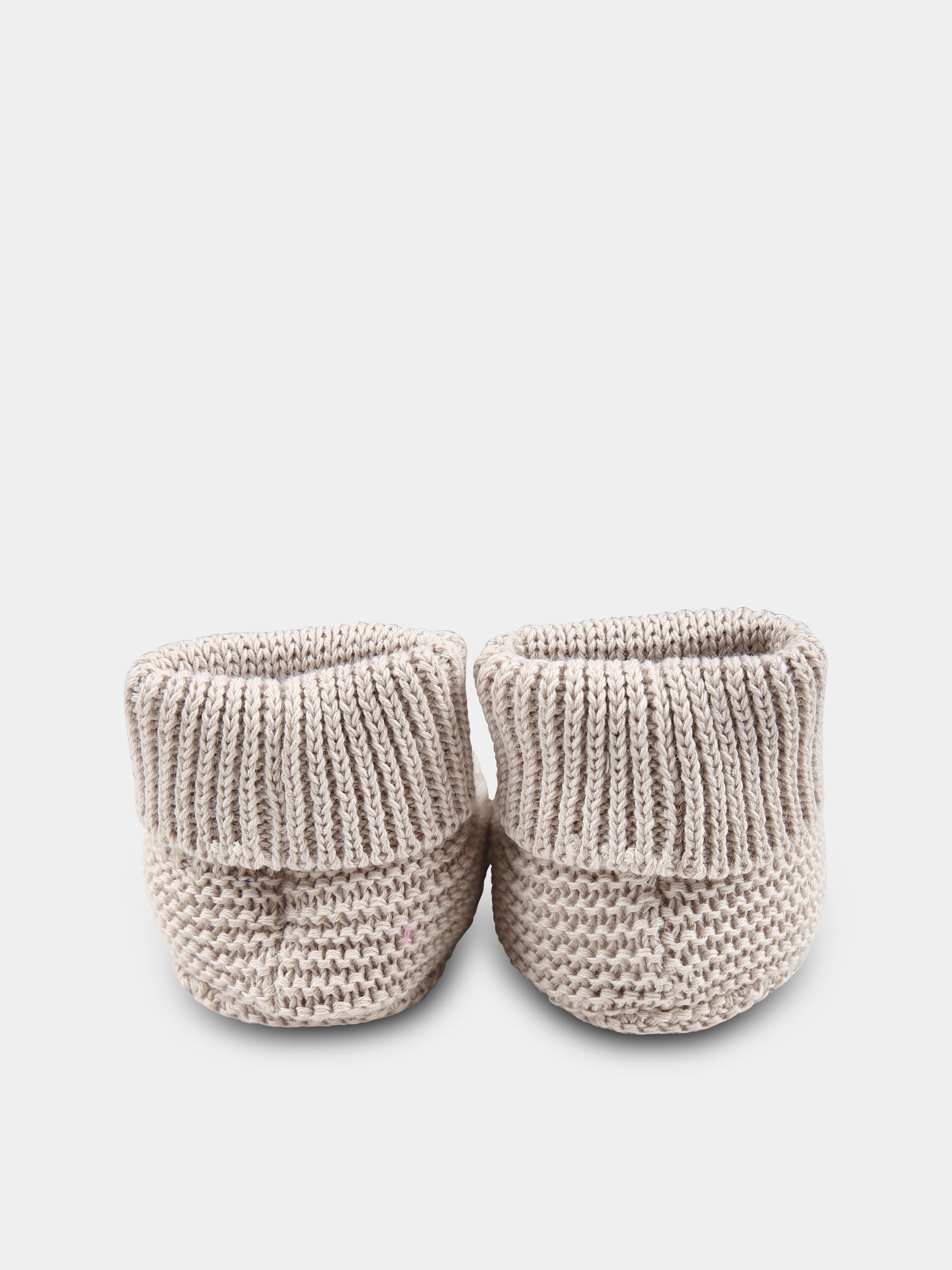 Babbucce beige per neonati,Little Bear,1137 CORDA