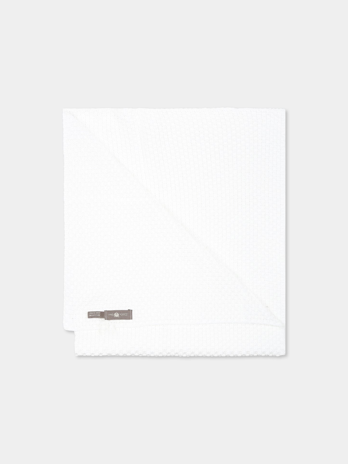 Coperta bianca per neonati,Little Bear,1129 BIANCO