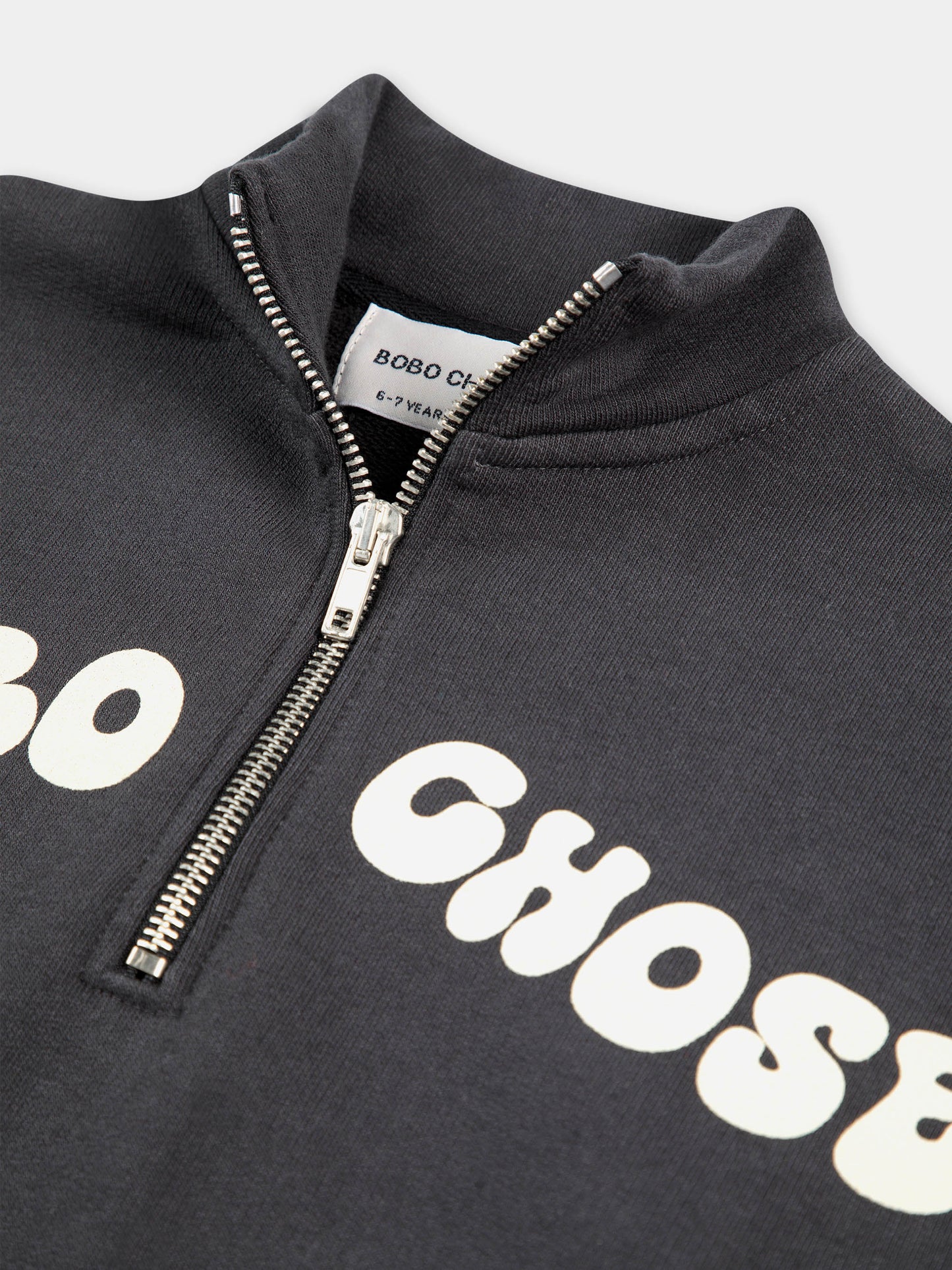 Felpa blu per bambini con logo,Bobo Choses,B125AC046