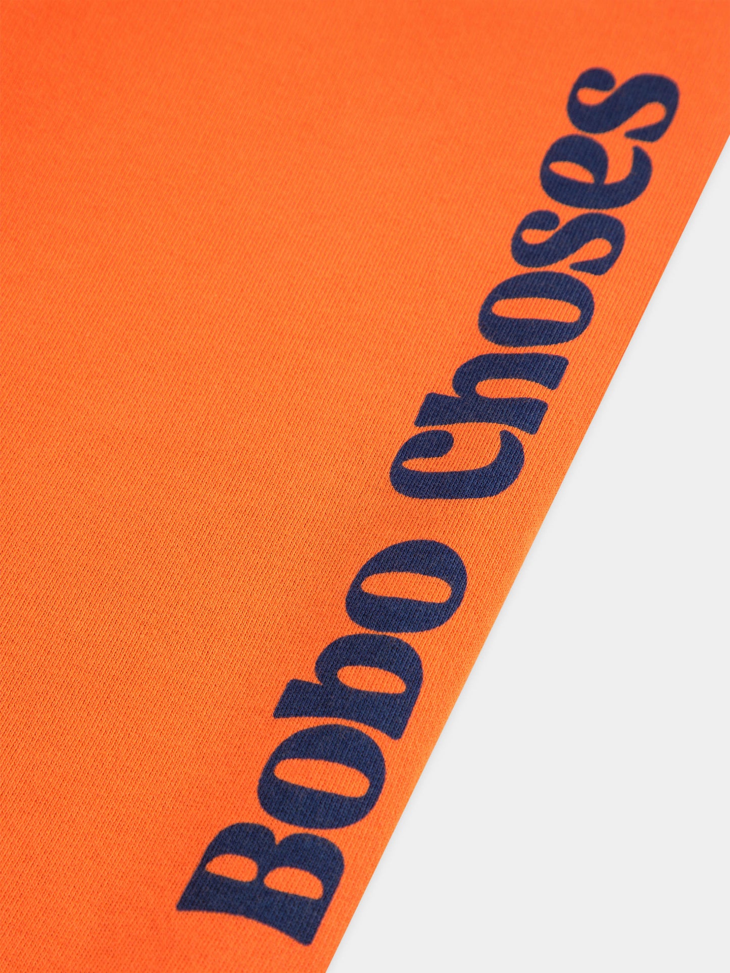 Pantaloni arancioni per bambini con logo,Bobo Choses,B125AC140