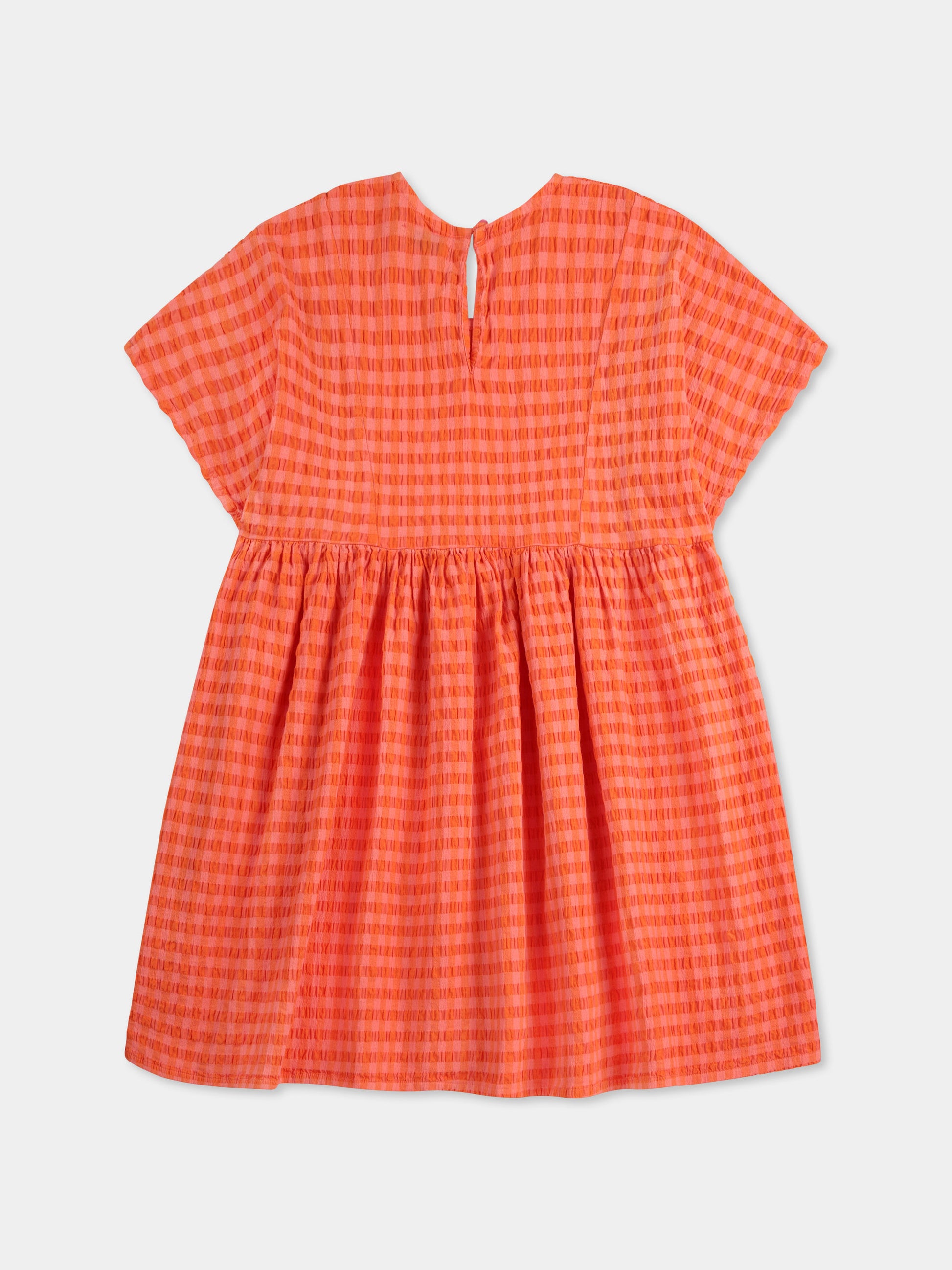 Vestito rosso per bambina con girasole,Bobo Choses,B125AC091