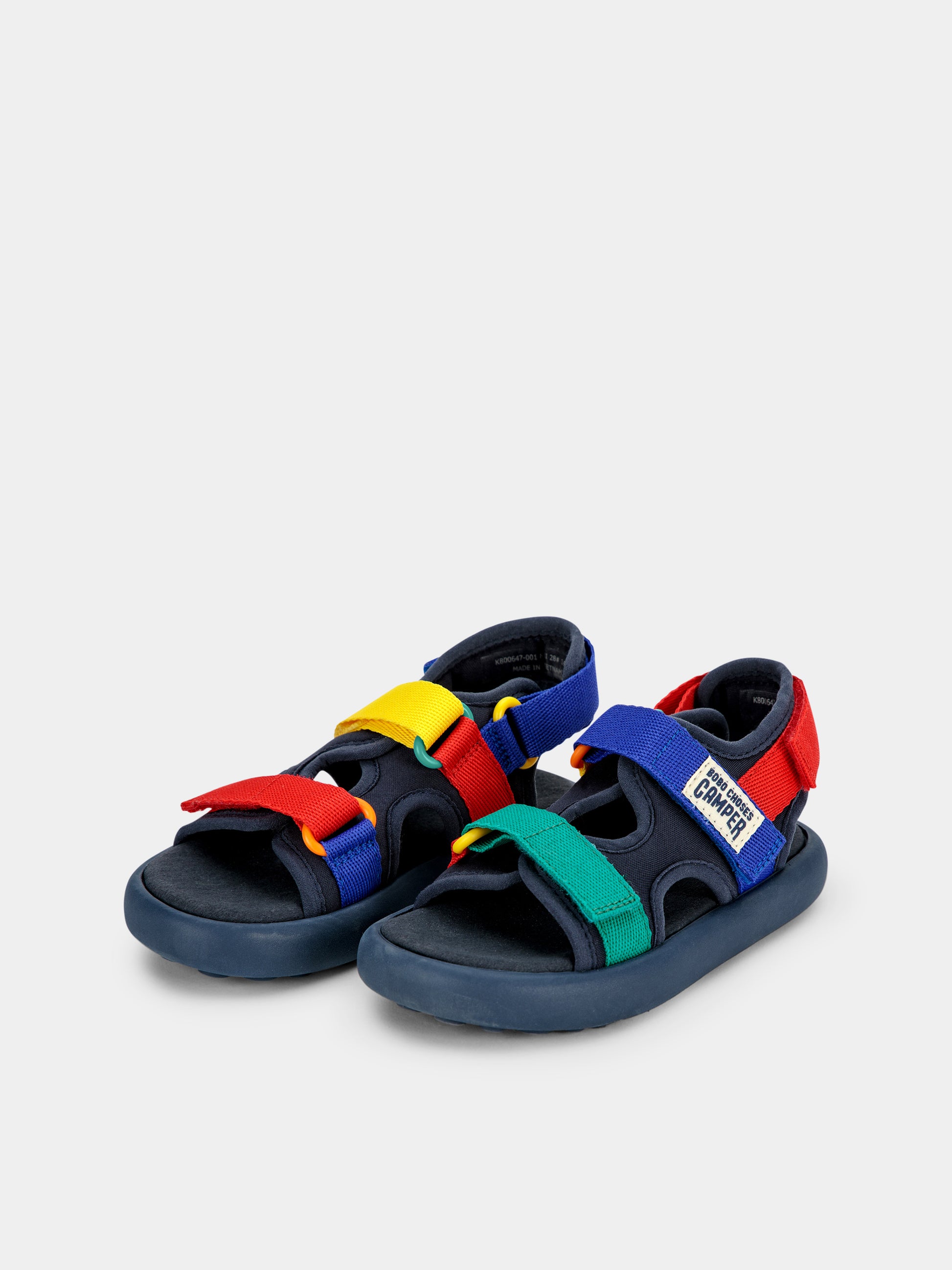 Sandali blu per bambini con logo,Bobo Choses,B125AI046