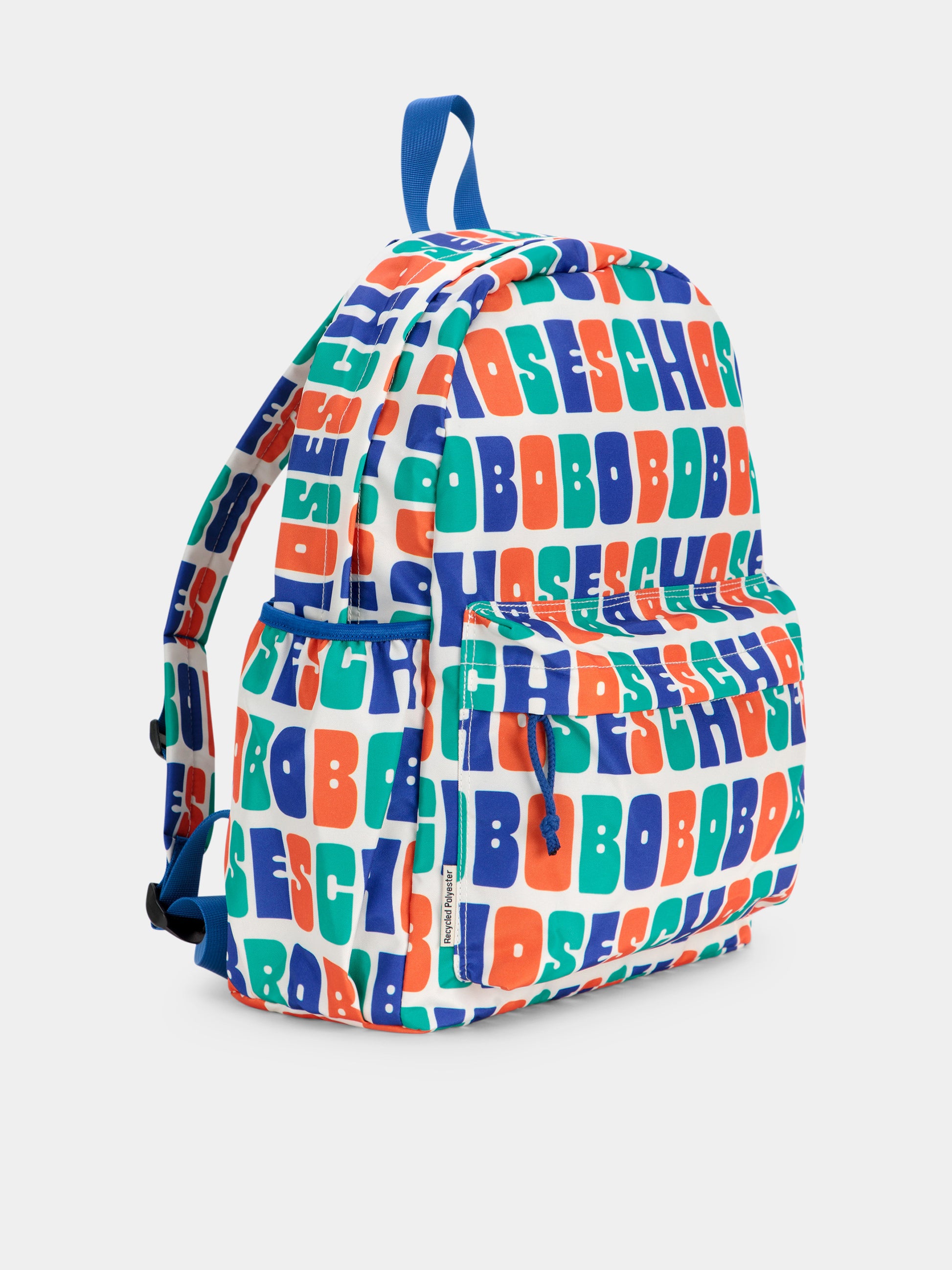 Zaino multicolor per bambina con logo all over,Bobo Choses,B125AI041