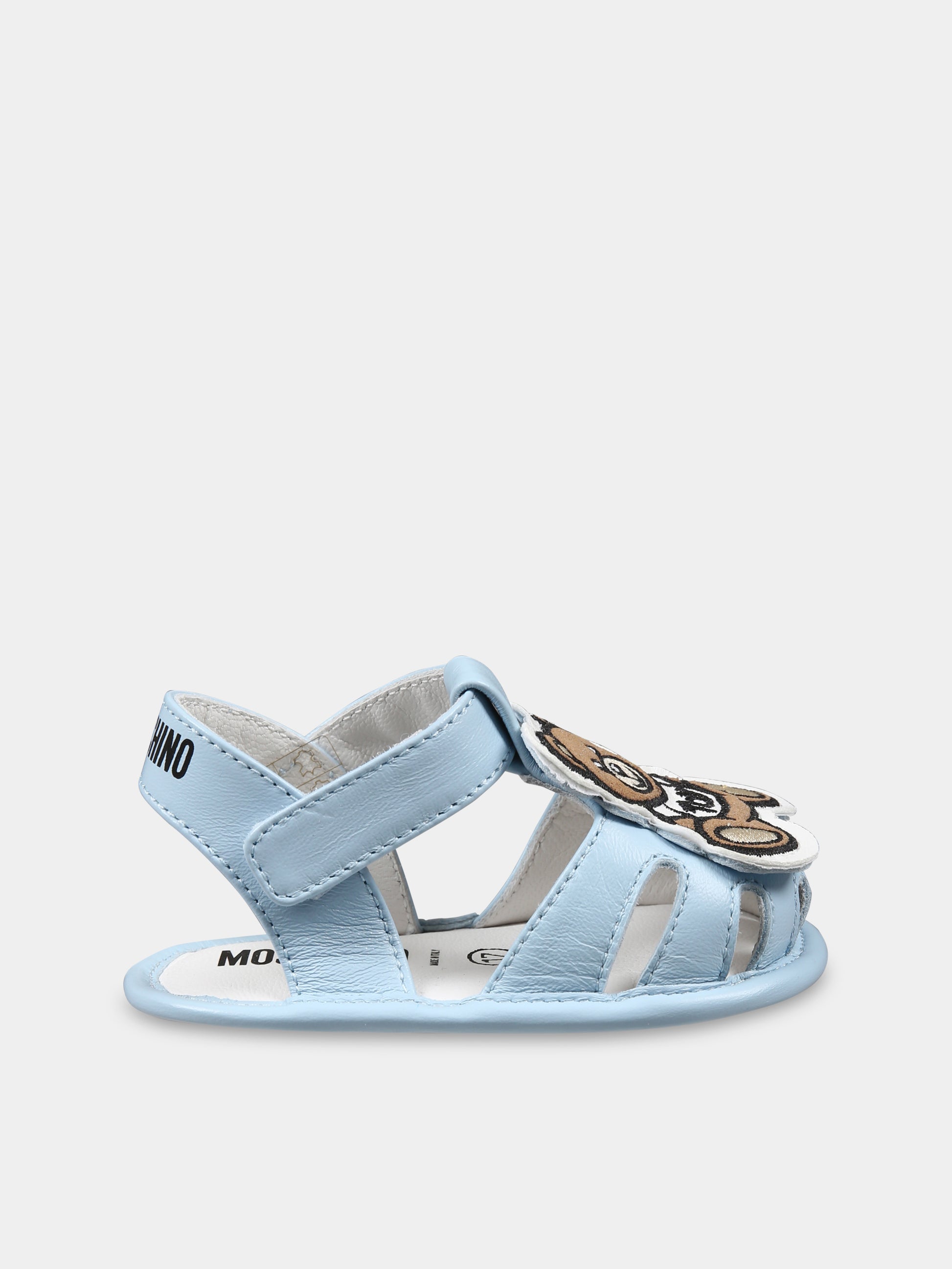 Ragnetti celesti per neonato con Teddy Bear,Moschino Kids,80386 2